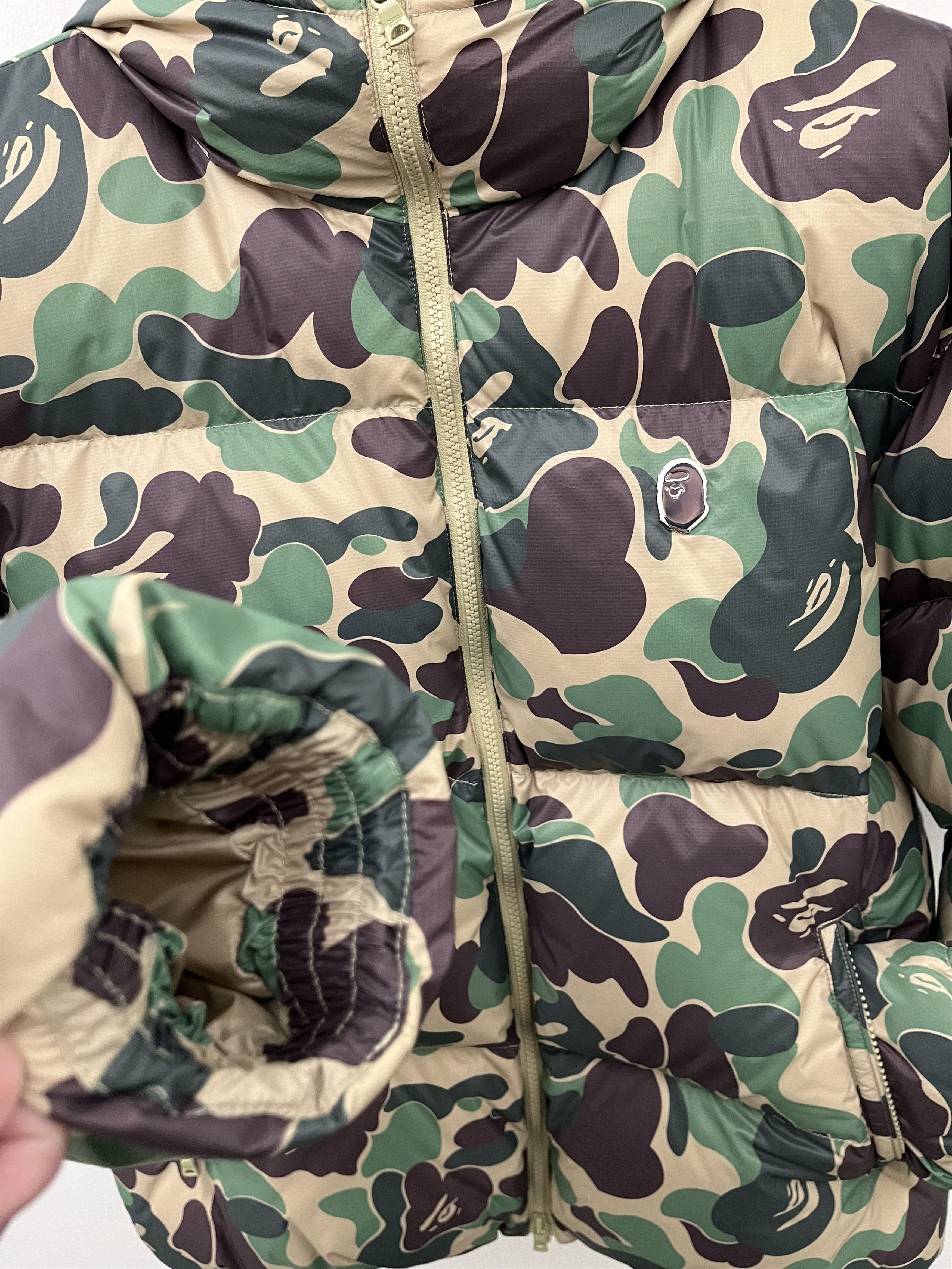 BAPE ABC CAMO DOWN JACKET