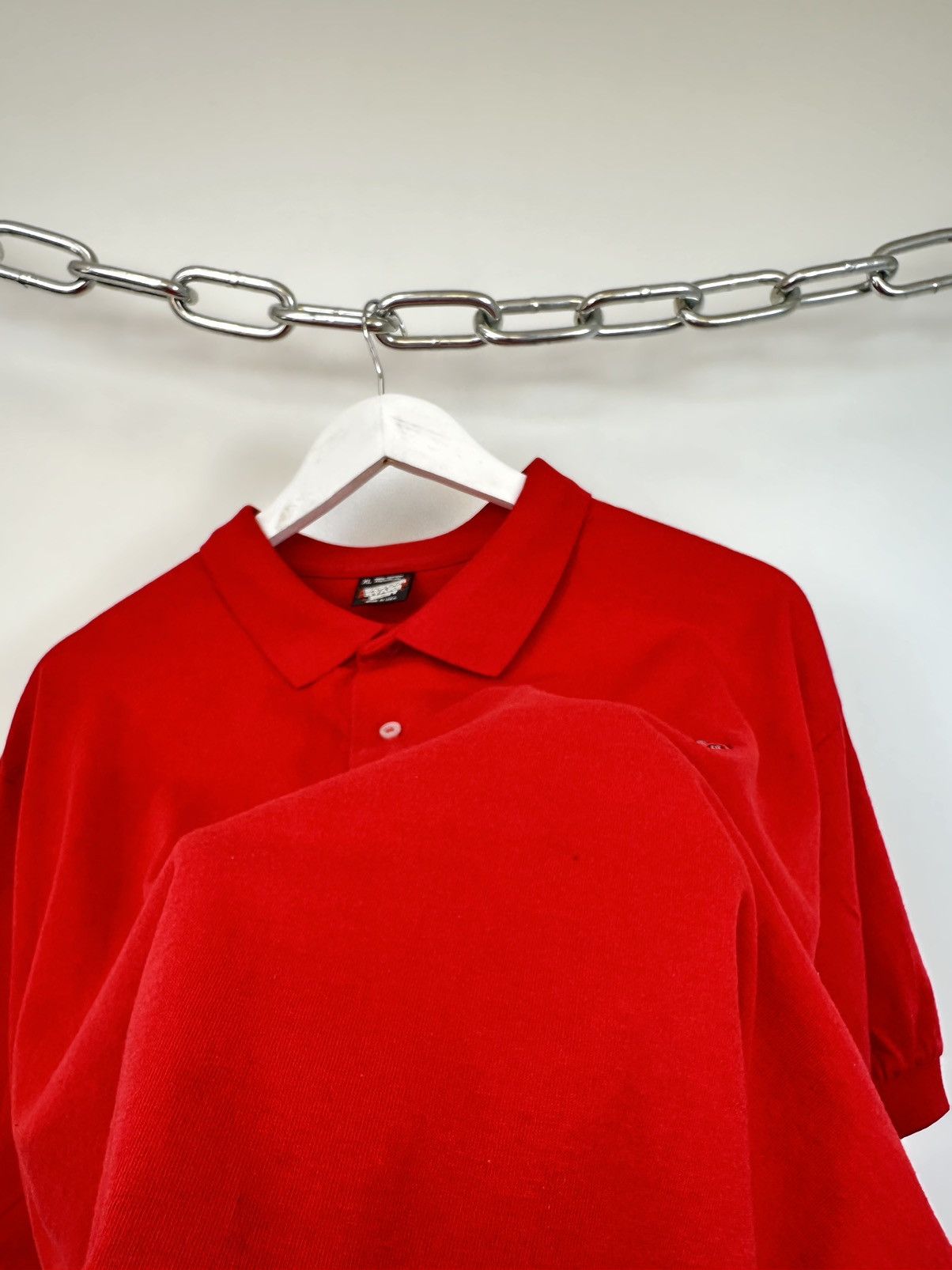 NASCAR Vintage 80s Bill Elliott NASCAR Made In USA Racing Polo Tee Size US XL / EU 56 / 4 - 8 Thumbnail