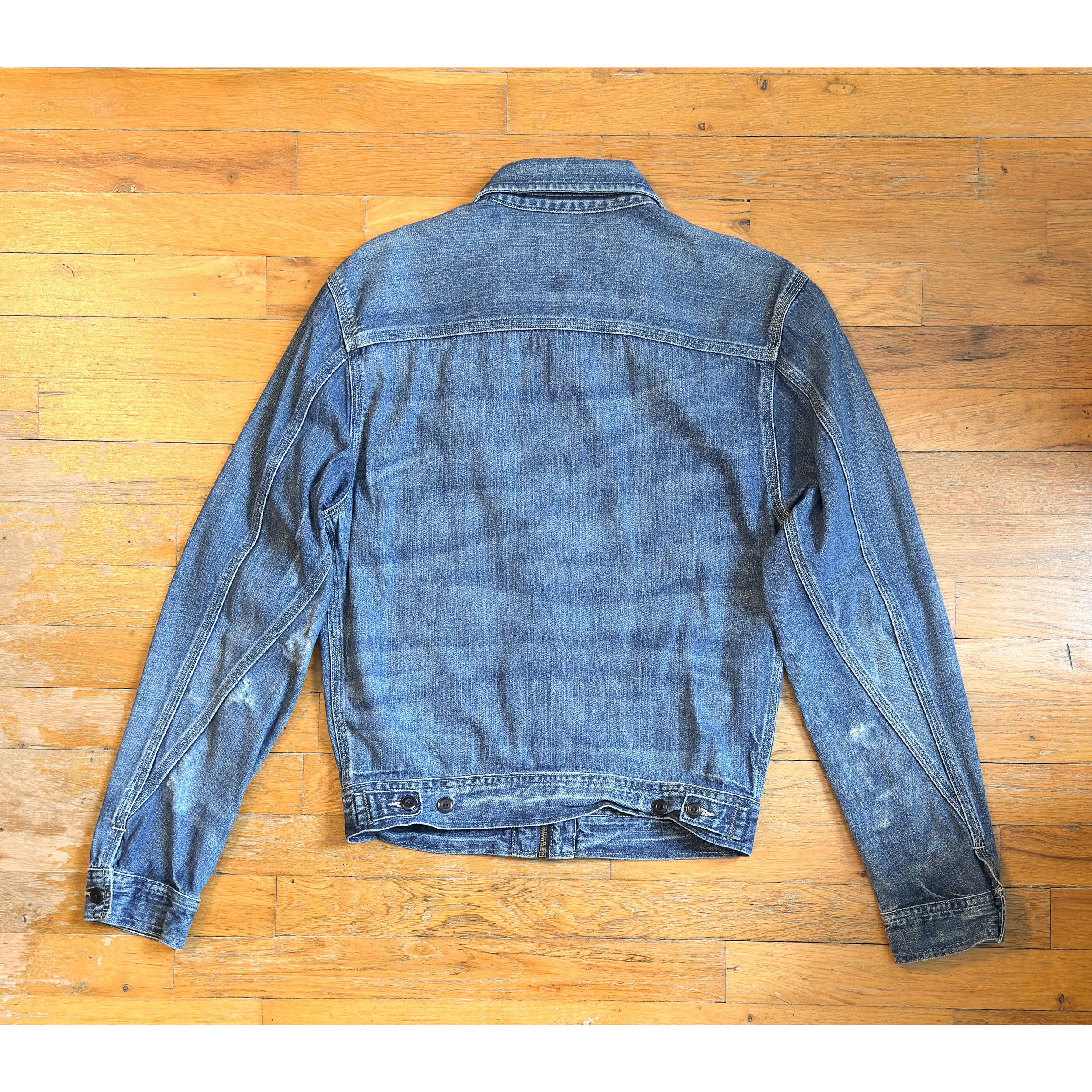 Denim & Supply Ralph Lauren 91-B Zip Denim Jacket Size US XS / EU 42 / 0 - 2 Thumbnail