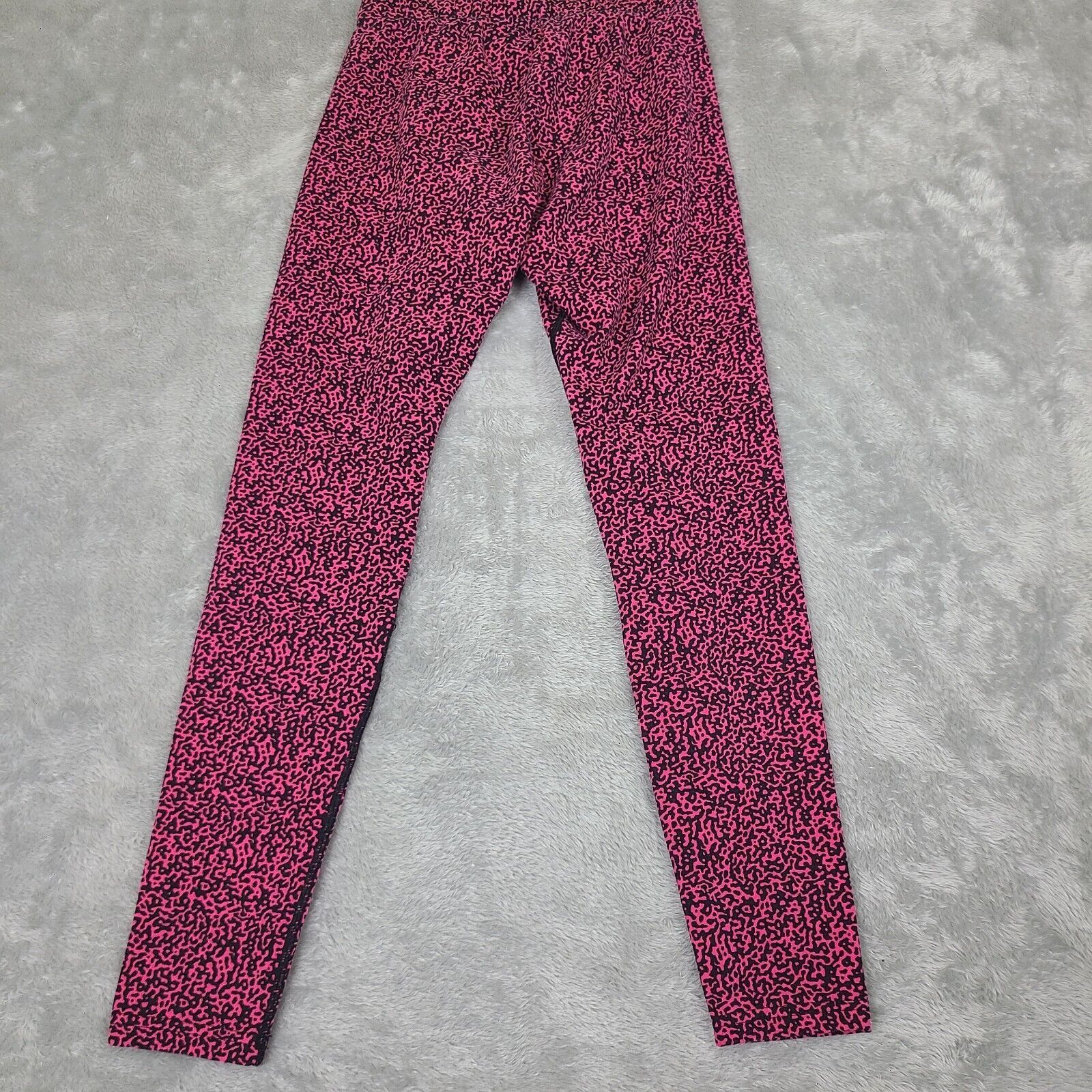 Nike Nike Womens Pink Leopard Workout Pants size Small Just Do It Size 28" / US 6 / IT 42 - 10 Thumbnail