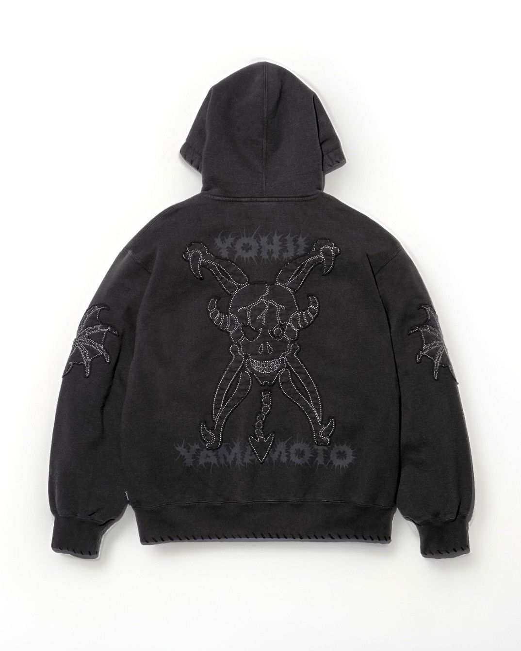 トップス Supreme Yohji Yamamoto Zip Up Hooded Supreme Y's Zip Up Hooded Sweatshirt (FW25) - $248