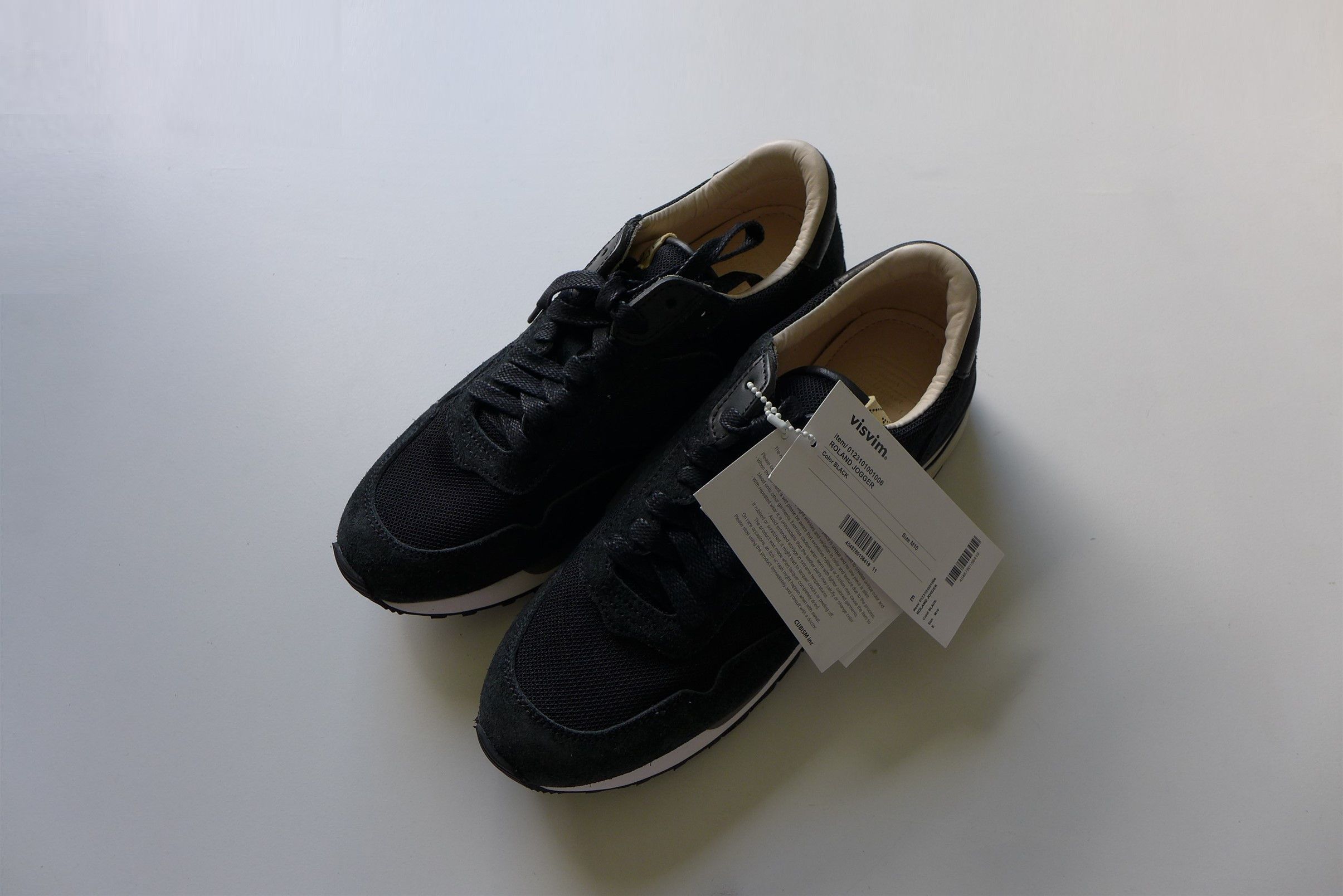 Visvim Visvim Roland Jogger Sneakers - Black Suede Size US 10 / EU 43 - 3 Thumbnail