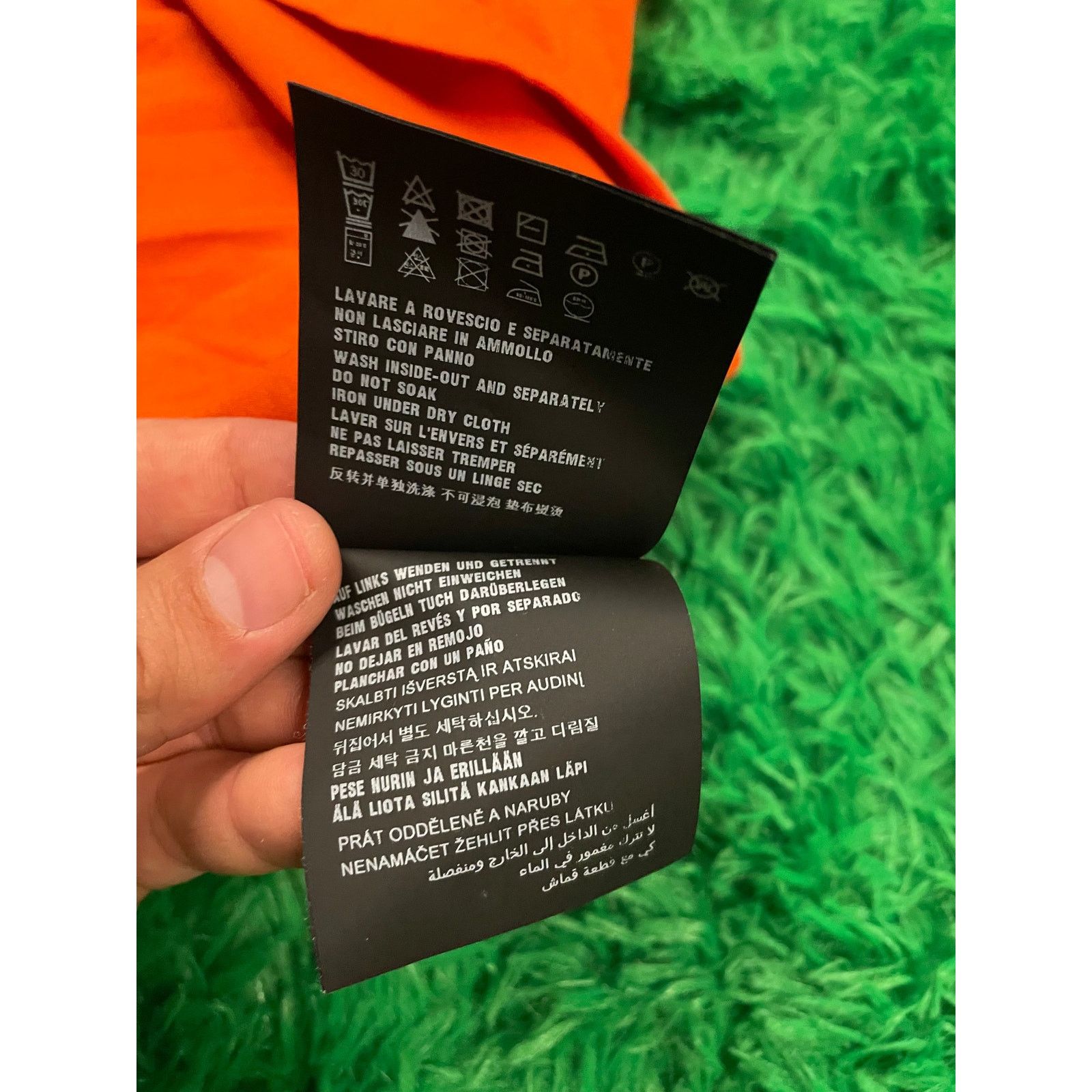 Prada Prada T Shirt Orange Pocket L Size US L / EU 52-54 / 3 - 6 Thumbnail