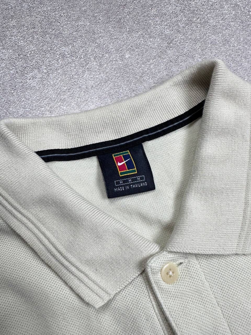 Nike × Vintage Vintage 90s Nike Challenge Court Andre Agassi Polo Shirt Y2K Size US M / EU 48-50 / 2 - 5 Thumbnail