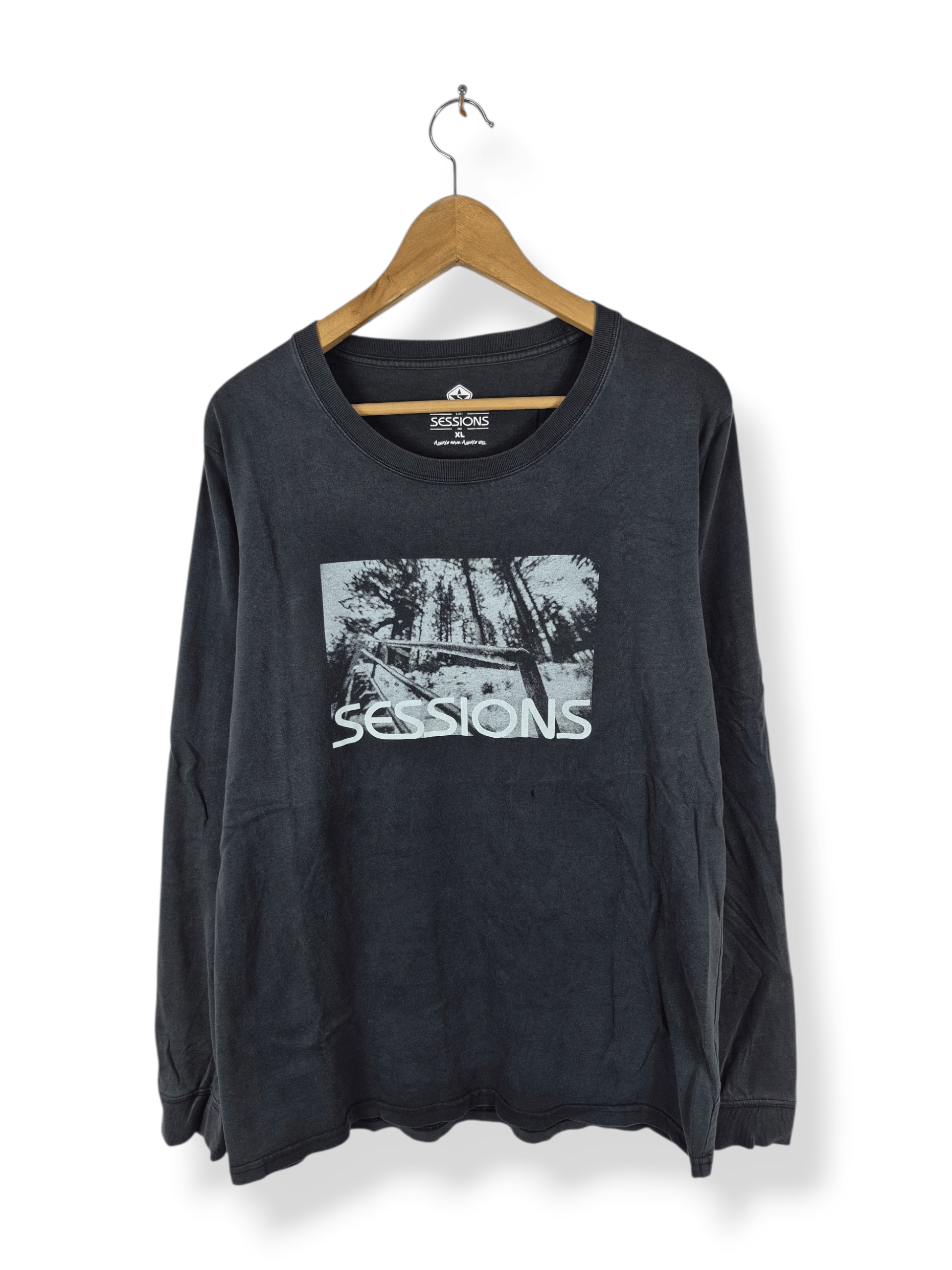 Sessions 🔥 Sessions Skate Streetwear Longsleeves Tee Size US L / EU 52-54 / 3 - 1 Thumbnail