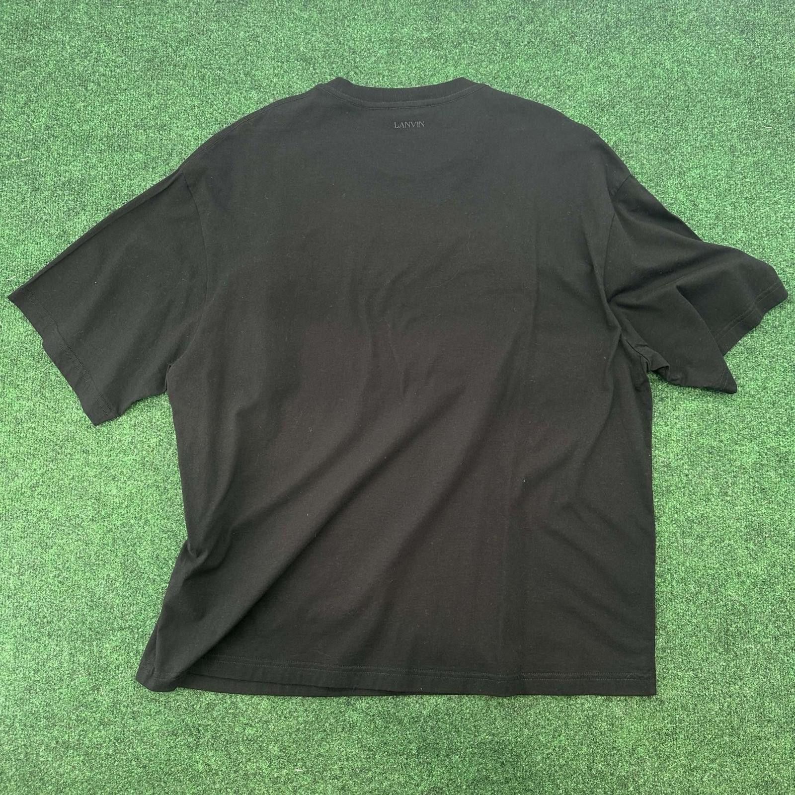 Lanvin Lanvin Oversized Curb Tee XL Used Size US XL / EU 56 / 4 - 2 Thumbnail