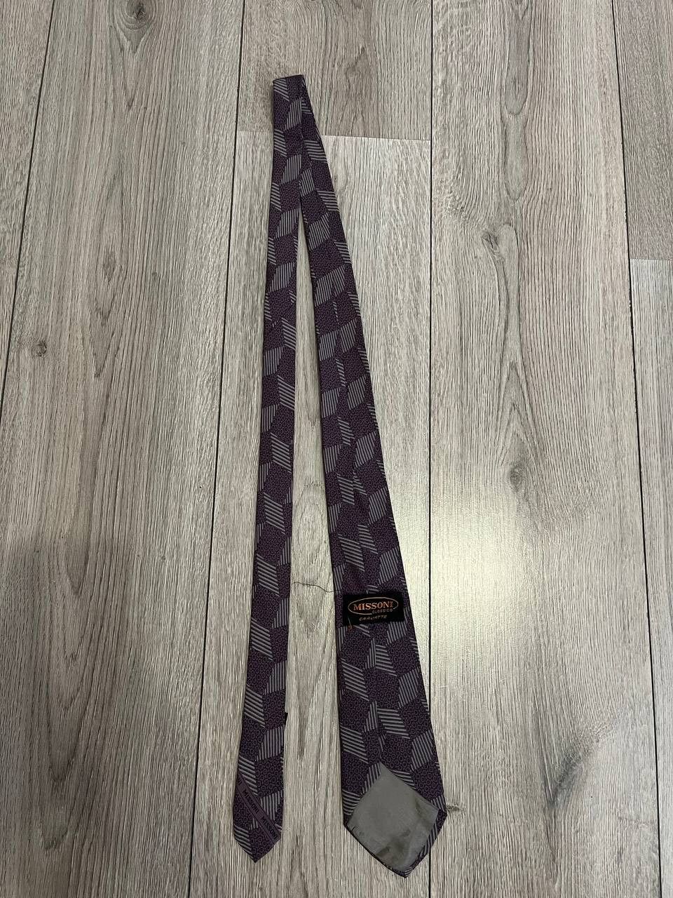 Missoni missoni cravatte tie silk multicolor Geometric Size ONE SIZE - 2 Thumbnail