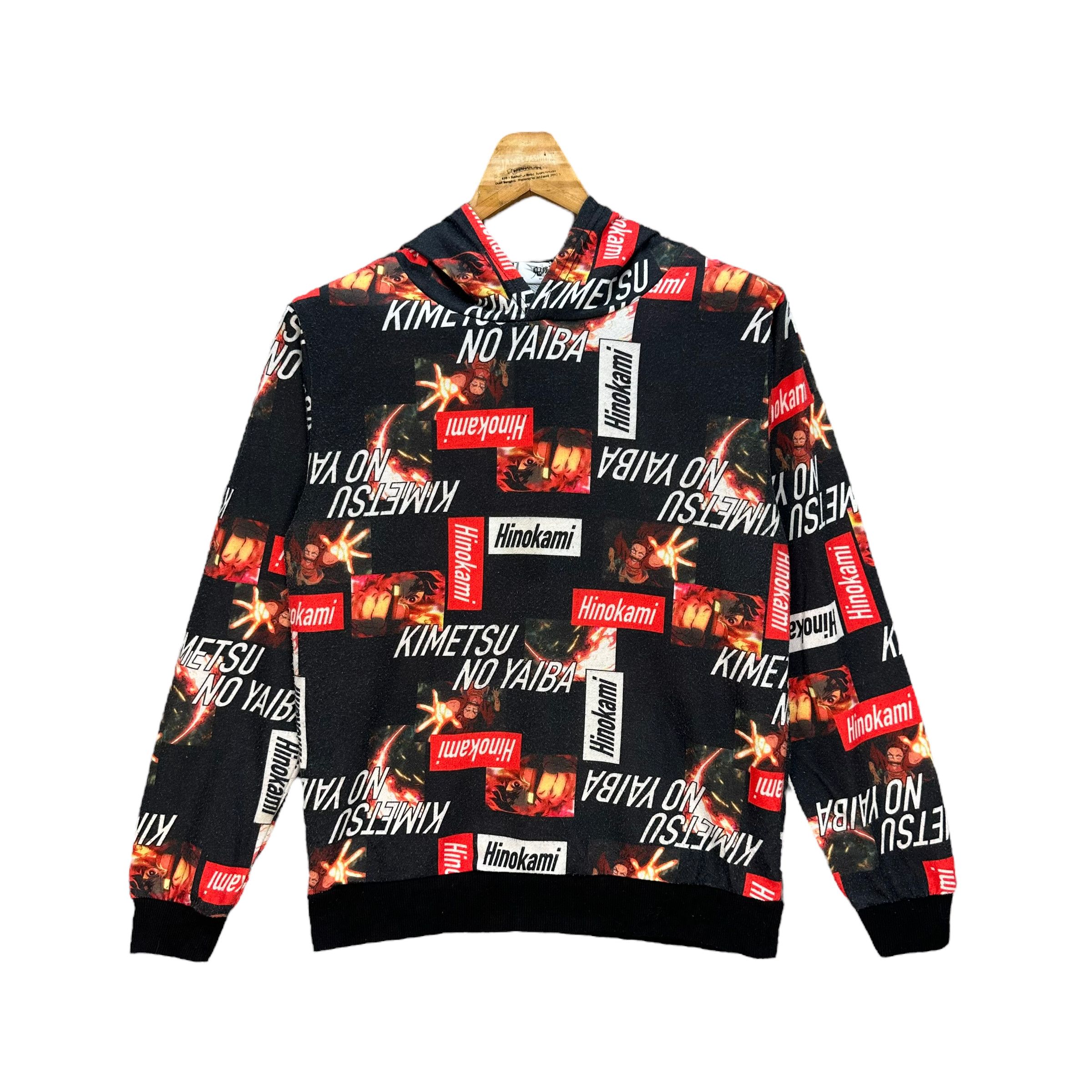 Vintage ANIME DEMON SLAYER FULLPRINT HOODIES #7759-169 Size US XS / EU 42 / 0 - 1 Thumbnail