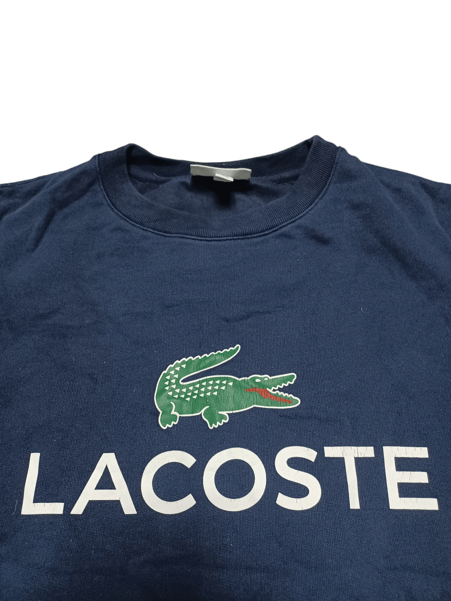 Lacoste LACOSTE BIGLOGO CROCO SWEATSHIRT Size US M / EU 48-50 / 2 - 2 Thumbnail