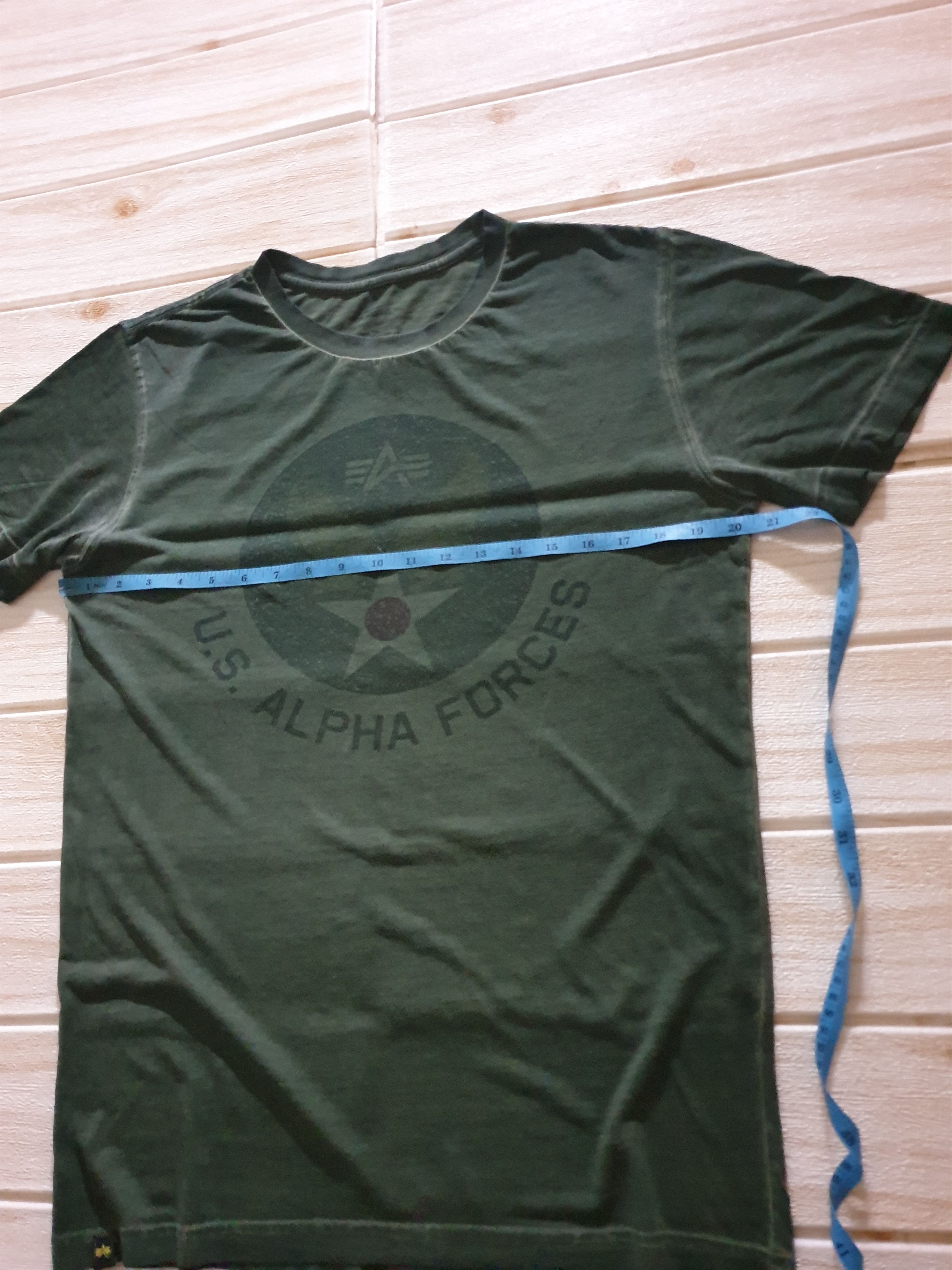 Alpha Industries Alpha industries Green military shirt Size US M / EU 48-50 / 2 - 6 Thumbnail