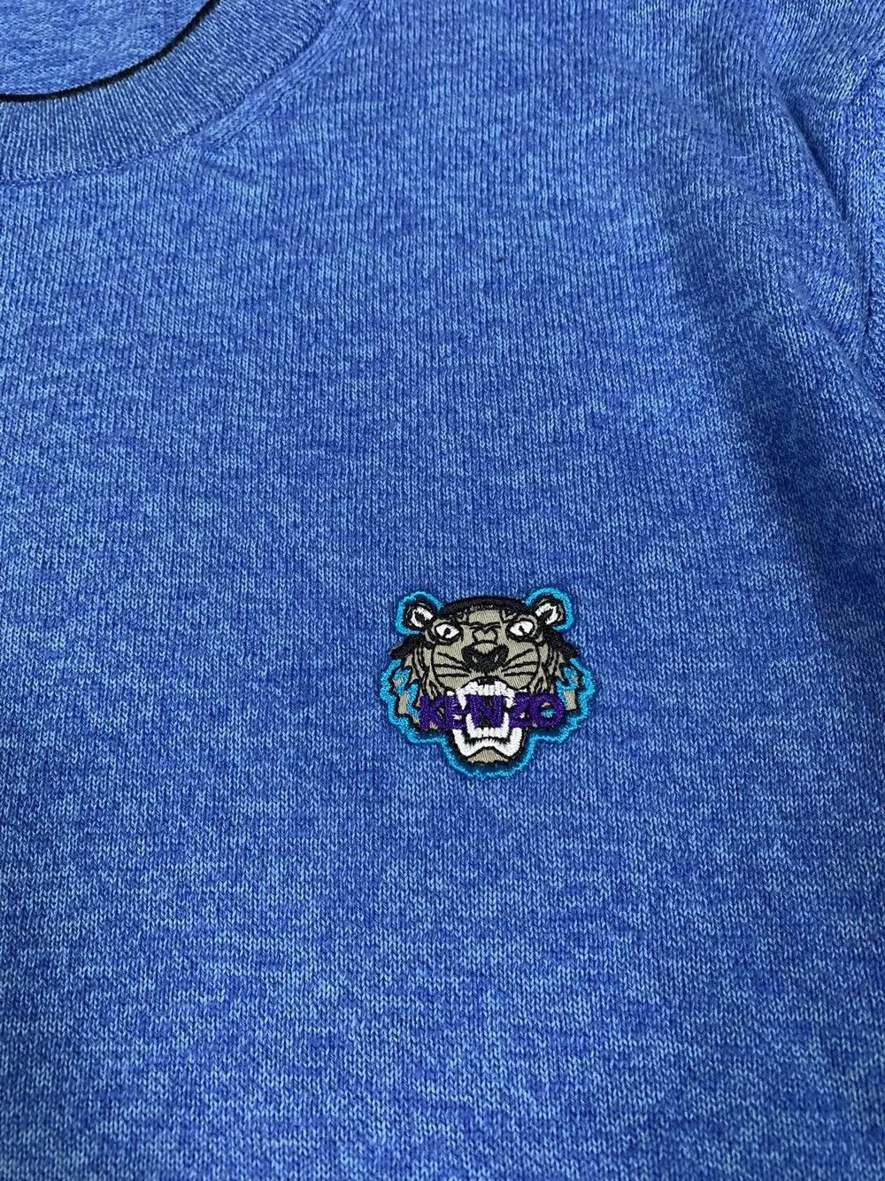 Kenzo × Vintage Kenzo Tiger Logo Sweater Jumper Crewneck Knit Vintage Luxury Size US S / EU 44-46 / 1 - 8 Thumbnail