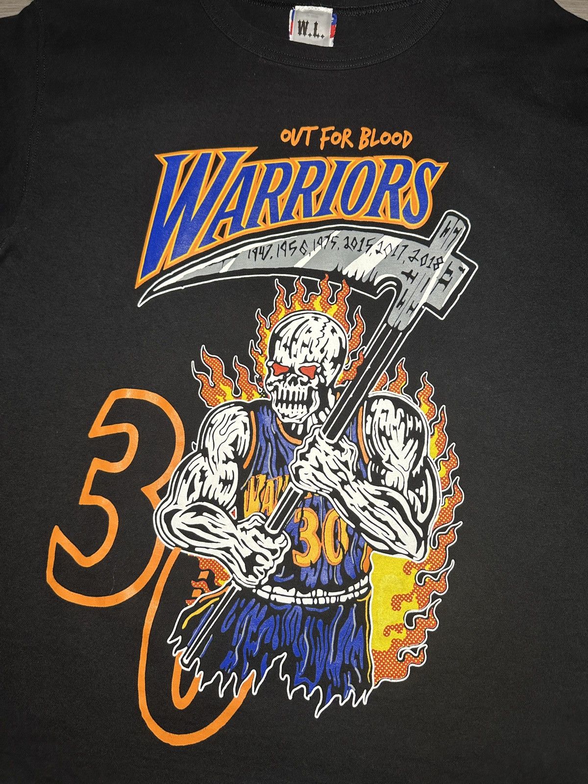 Warren Lotas Warren Lotas Warriors Stephen Curry Champion M Shirt Size US M / EU 48-50 / 2 - 2 Thumbnail