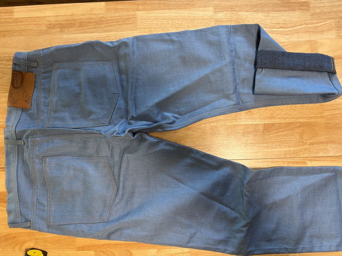 Night Sky 11oz Pale Indigo Selvedge Denim Weird Guy