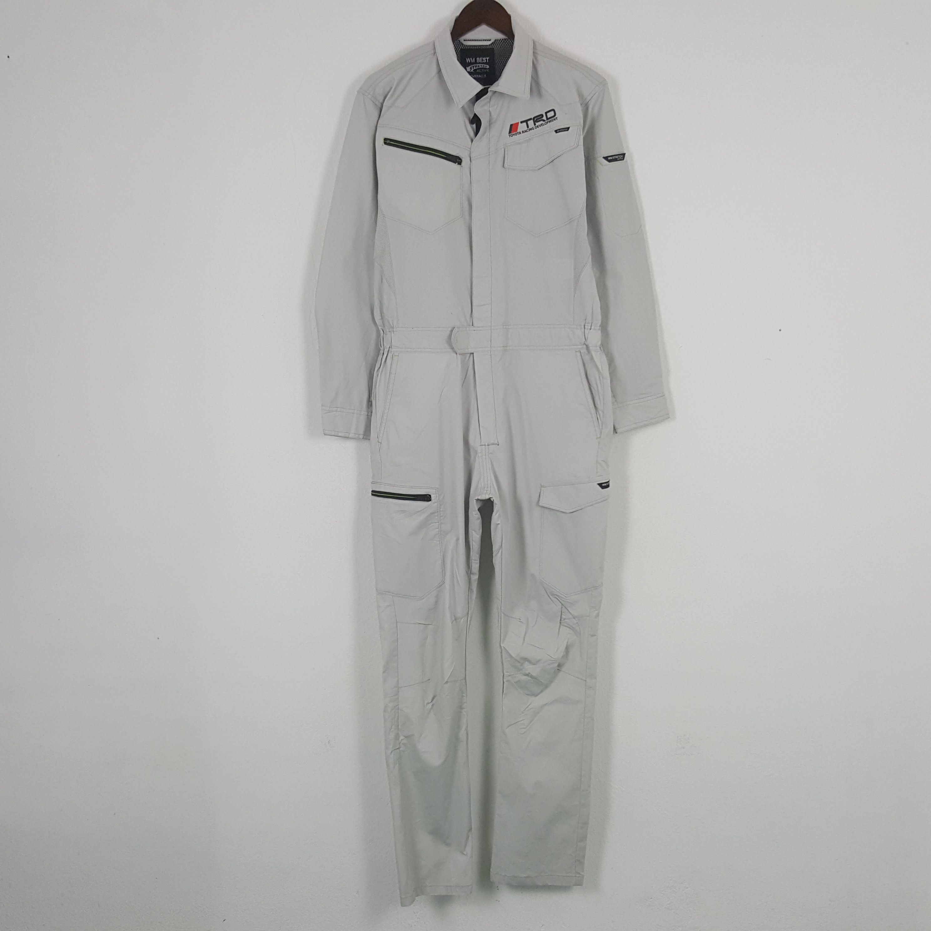 Sports Specialties × Vintage Vintage Toyota Racing TRD Custom Coverall Worker Jacket Size US M / EU 48-50 / 2 - 3 Thumbnail