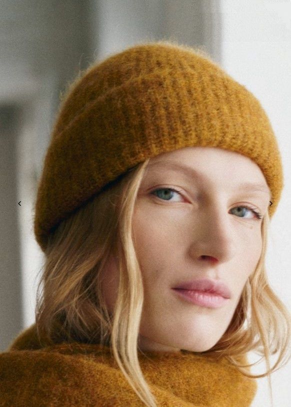 Sezane Sezane Paul baby alpaca beanie hat. Size ONE SIZE - 9 Thumbnail