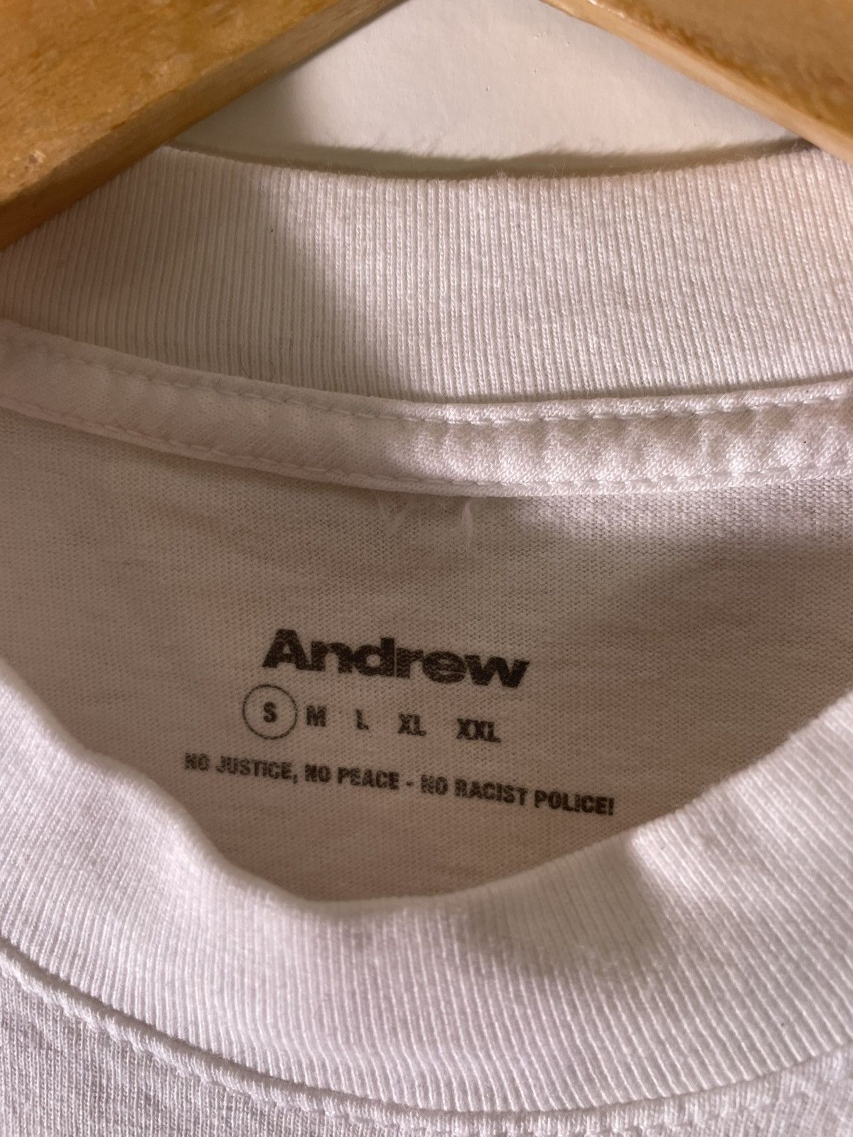 Vintage Andrew F*ck Racism Boot Crush Streetwear Punk Retro T Shirt Size US S / EU 44-46 / 1 - 6 Thumbnail