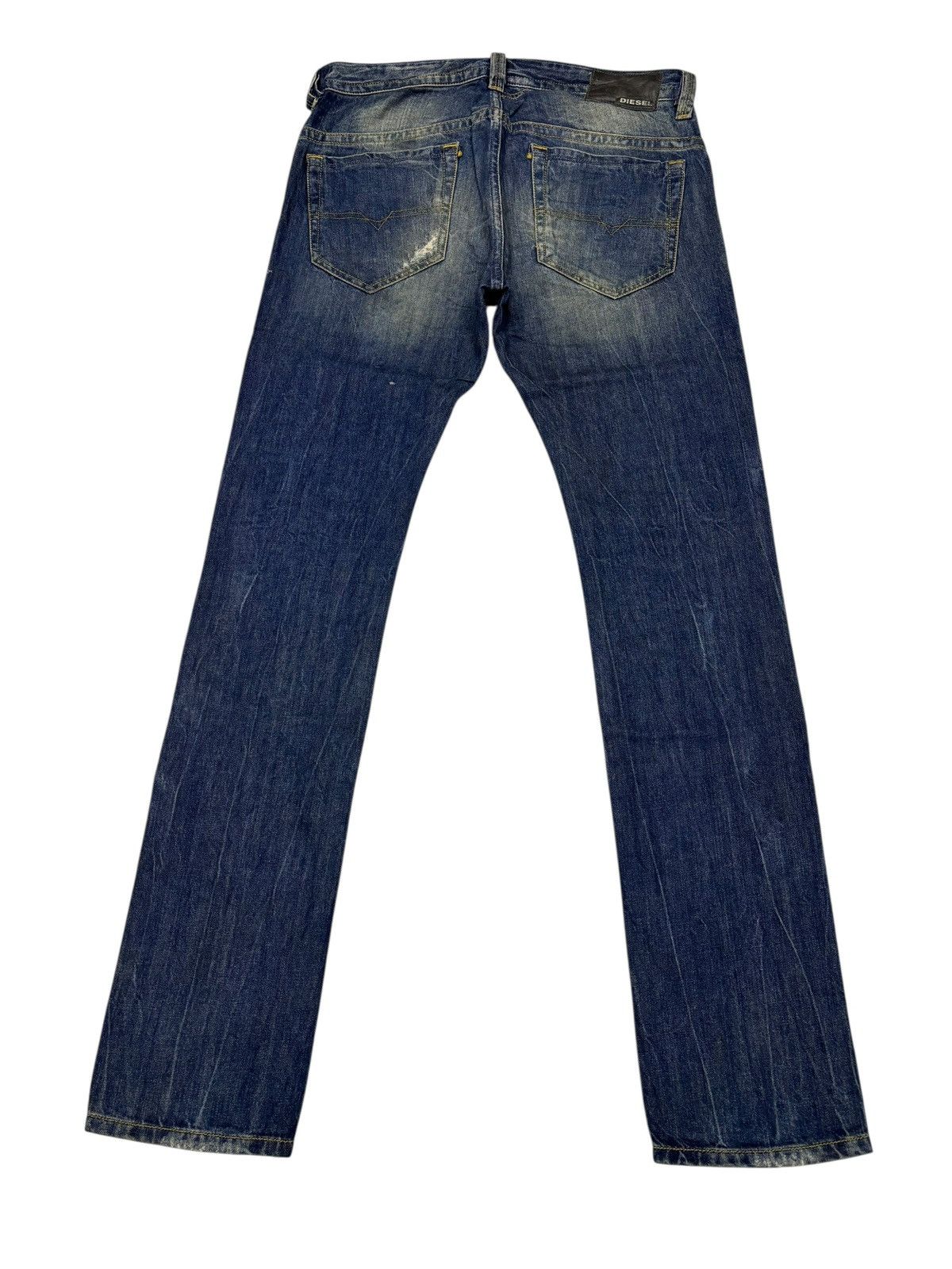 Kapital DIESEL CLAW MARK DISTRESSED SLIM SKINNY JEANS Size US 34 / EU 50 - 2 Thumbnail