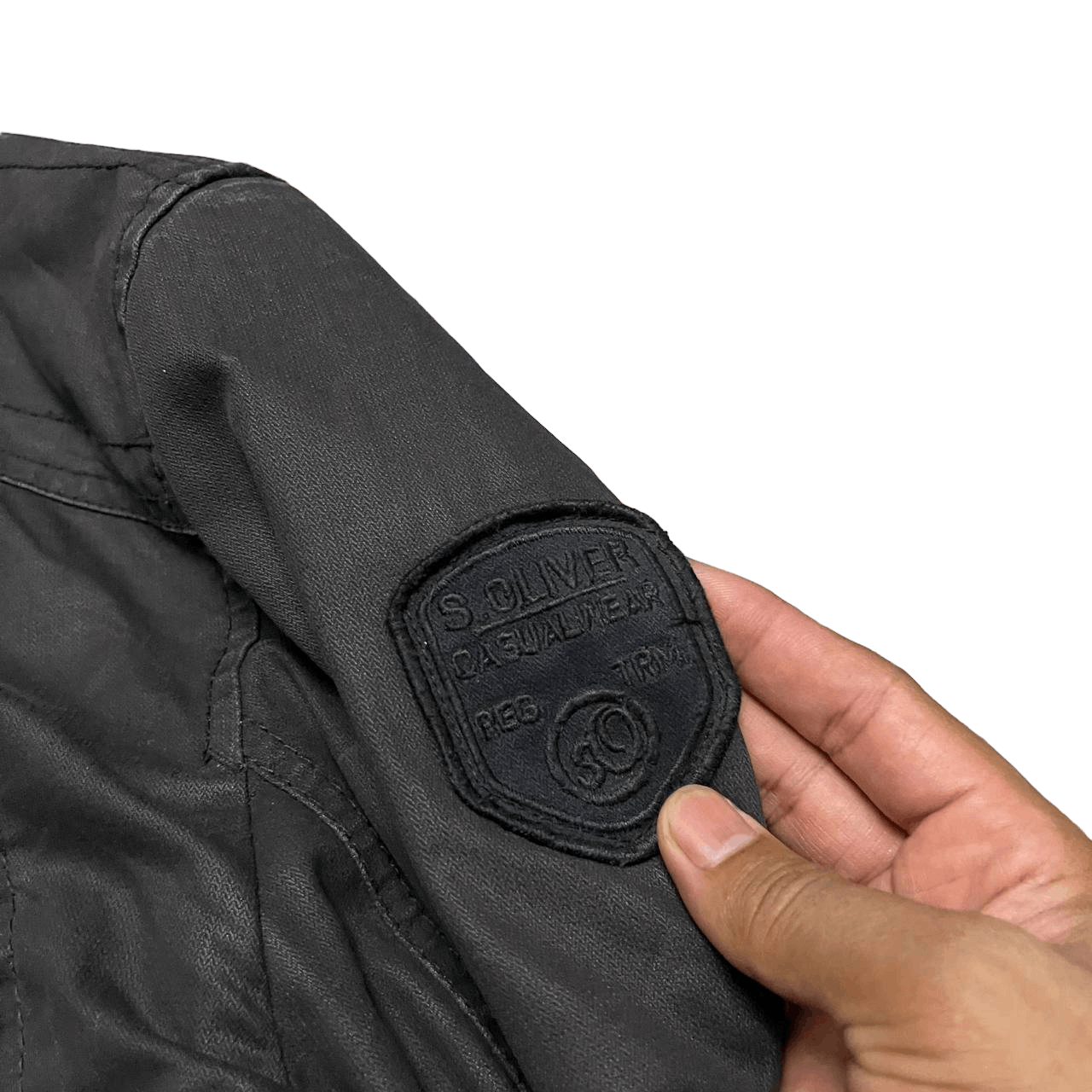 s.Oliver Vintage S. Oliver Waxed Jacket Size US L / EU 52-54 / 3 - 9 Thumbnail