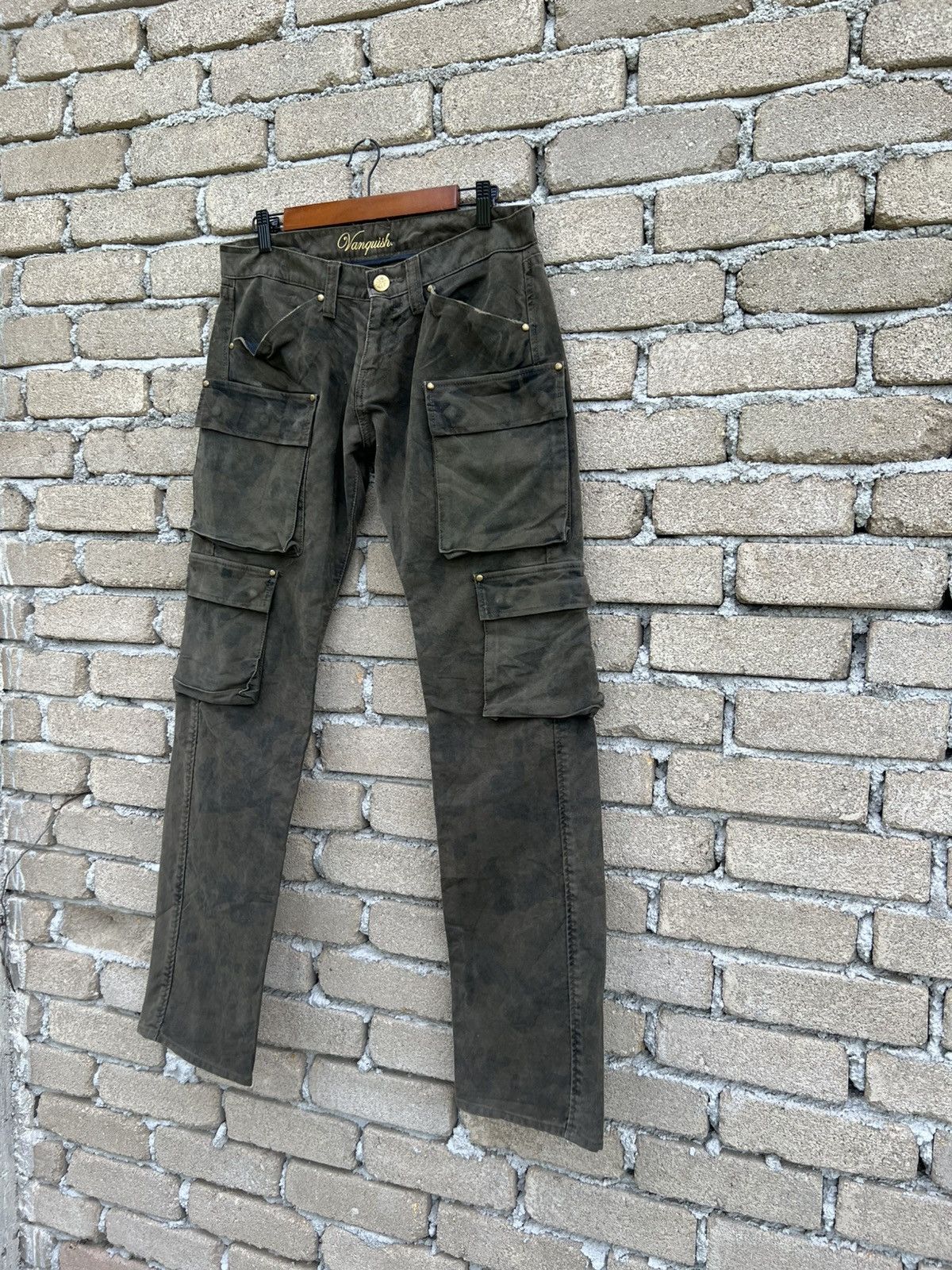 Vanquish Vanquish Camo Cargo Bondage Pants Waist 32" Size US 32 / EU 48 - 4 Thumbnail