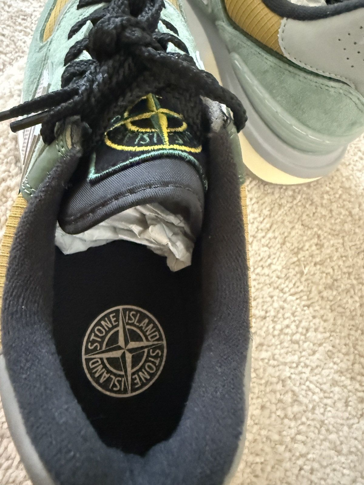 New Balance × Stone Island 2024 Stone Island 574 New Balance /light green legacy Size US 7 / EU 40 - 2 Thumbnail