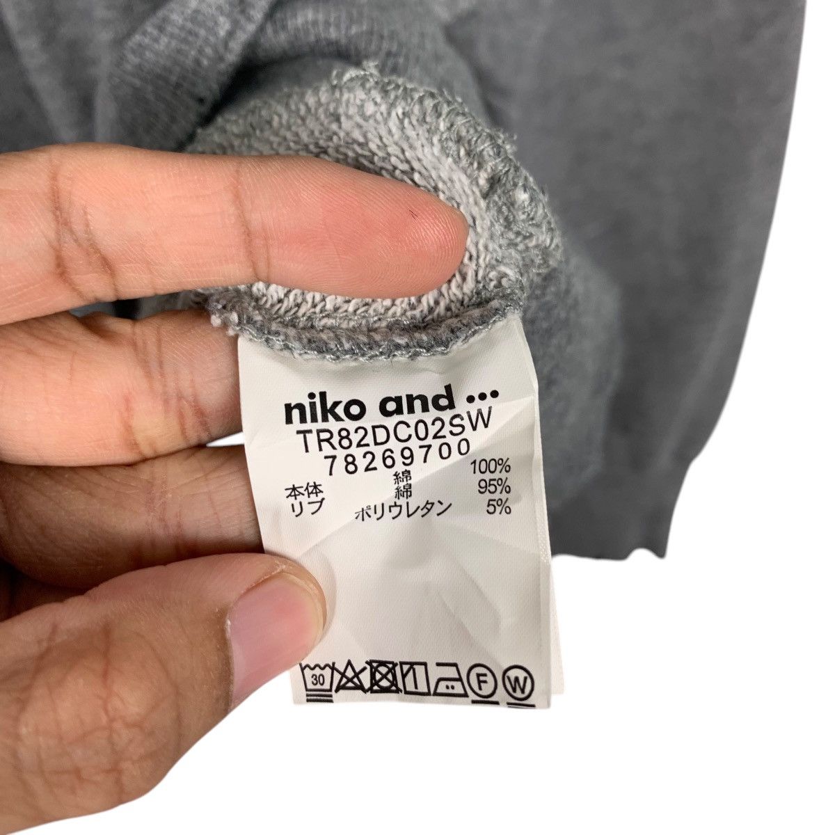 Japanese Brand Trashed NIKO AND San Francisco Big Logo Sweatshirt #1777-C79 Size US L / EU 52-54 / 3 - 12 Thumbnail