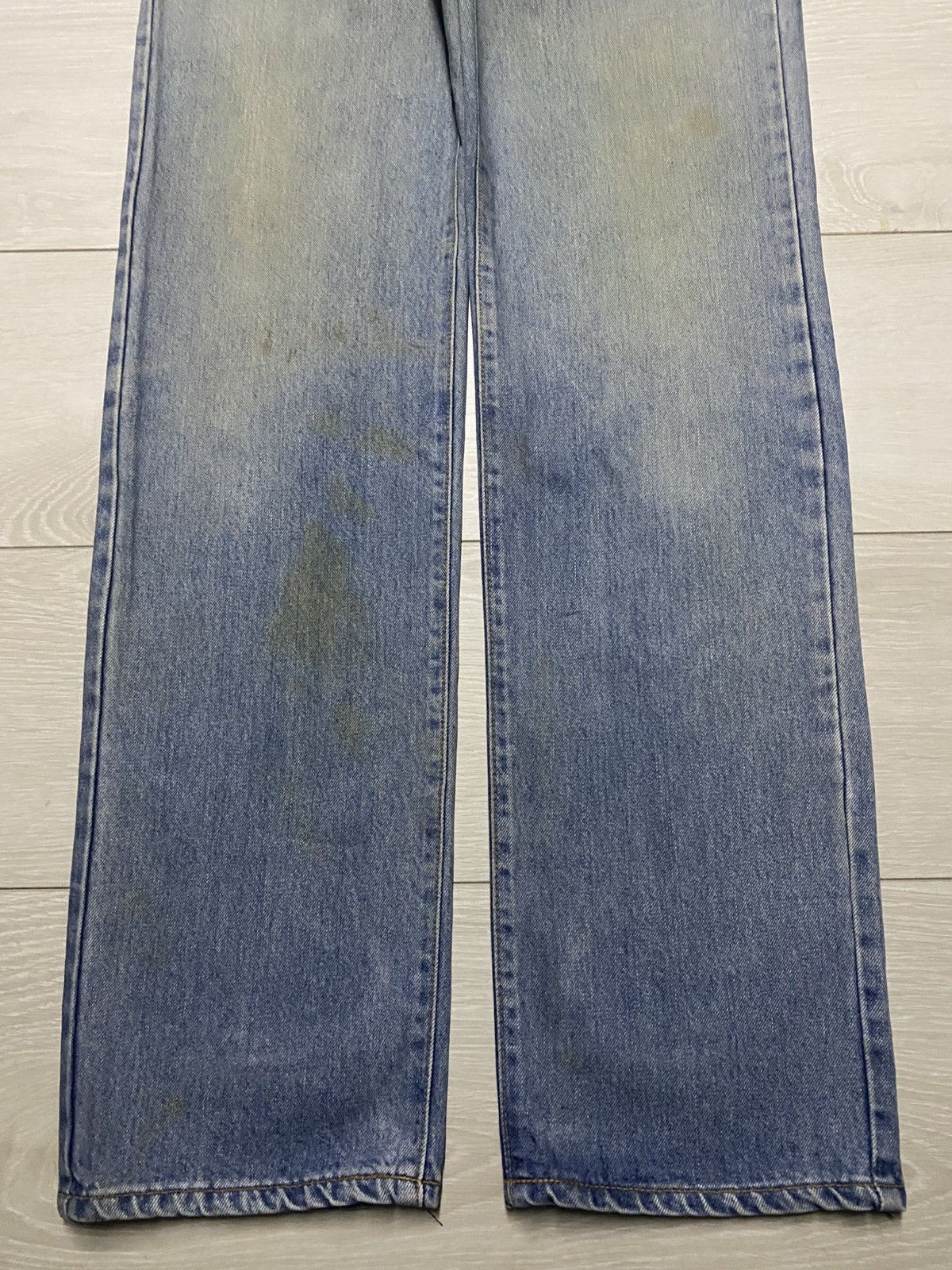 Edwin Vintage Edwin 1057 90s Grunge Distressed Loose Jeans Size US 30 / EU 46 - 5 Thumbnail
