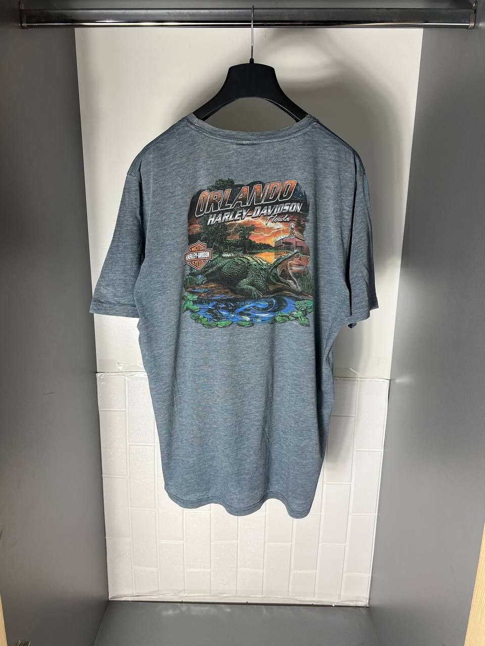Harley Davidson VINTAGE HARLEY DAVIDSON MOTORCYCLE RETRO T-SHIRT Y2K 90s Size US XL / EU 56 / 4 - 5 Thumbnail