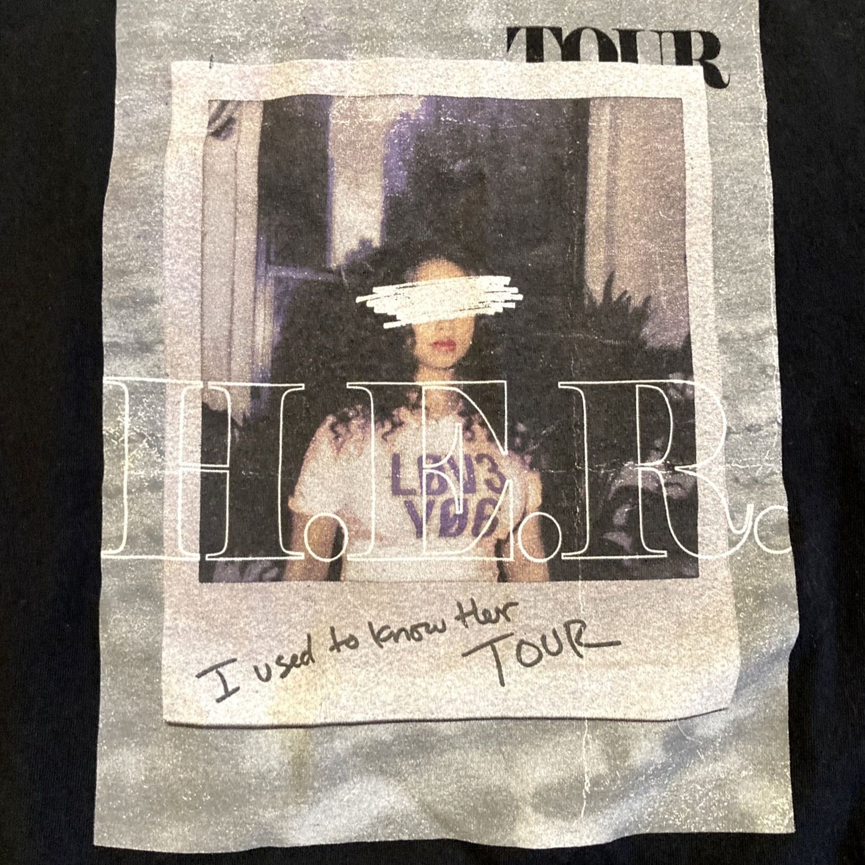 Vintage VINTAGE? No. H.E.R Shirt Men Medium Black All Seasons Logo Crew Neck Short Sleeve T-Shirt Tour Concert The Thread Shop Size US M / EU 48-50 / 2 - 2 Thumbnail