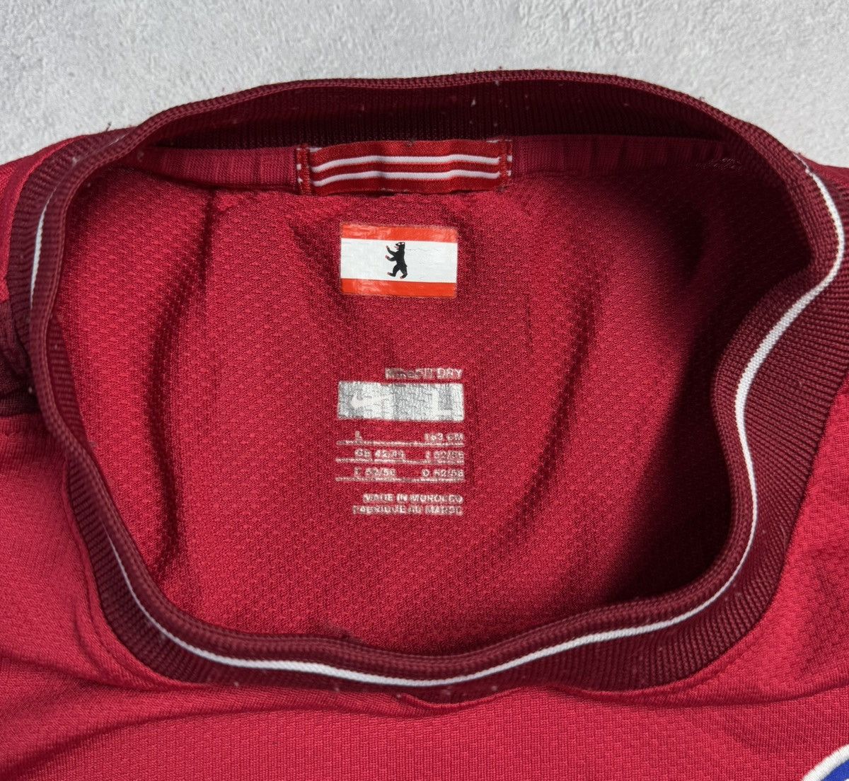 Nike Hertha Berlin 2009 2010 Goalkeeper Shirt Soccer Jersey Nike Size US L / EU 52-54 / 3 - 12 Thumbnail