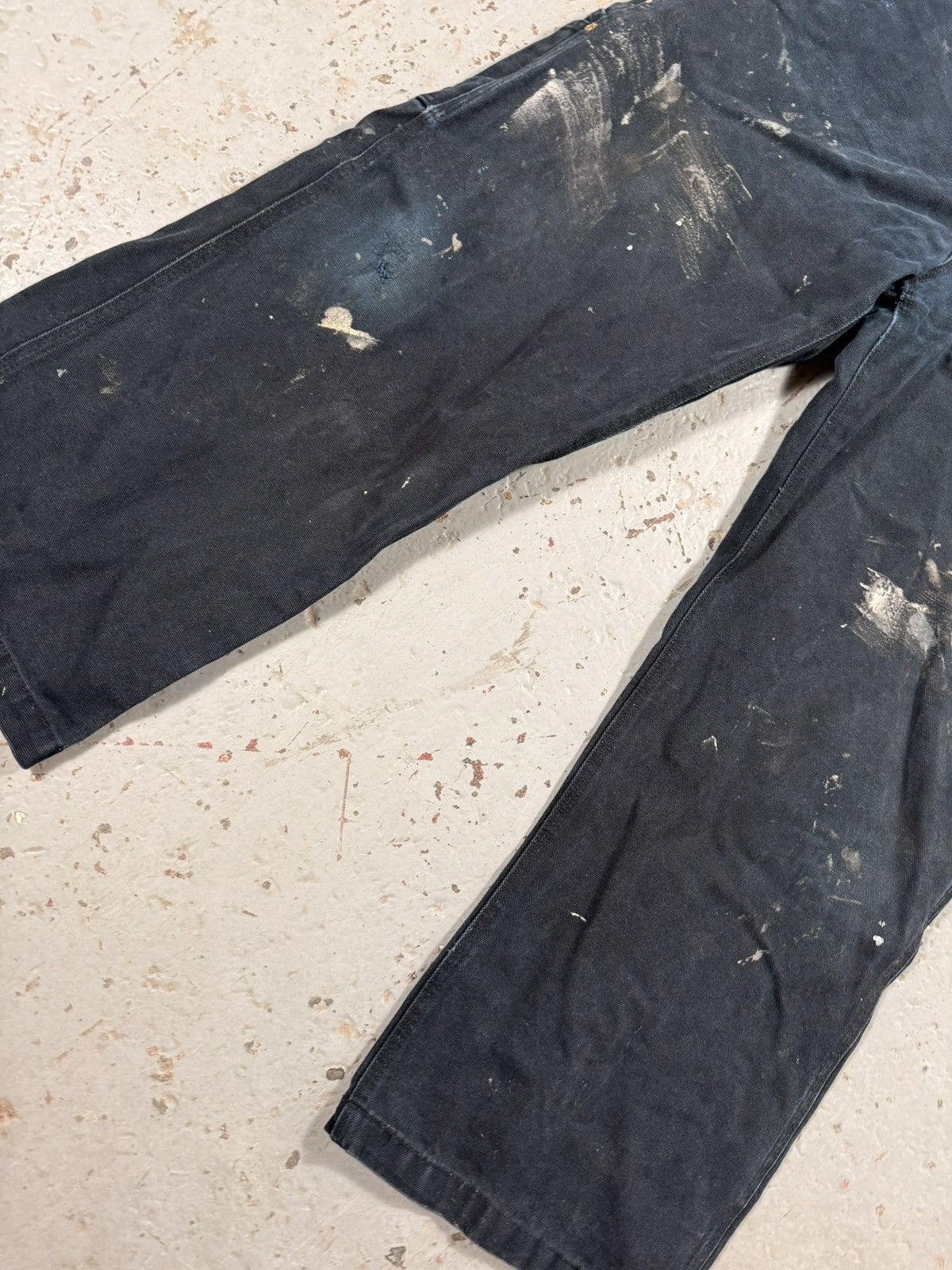 Dickies Vintage Dickies Black Denim Painter Overalls Size US 34 / EU 50 - 2 Thumbnail