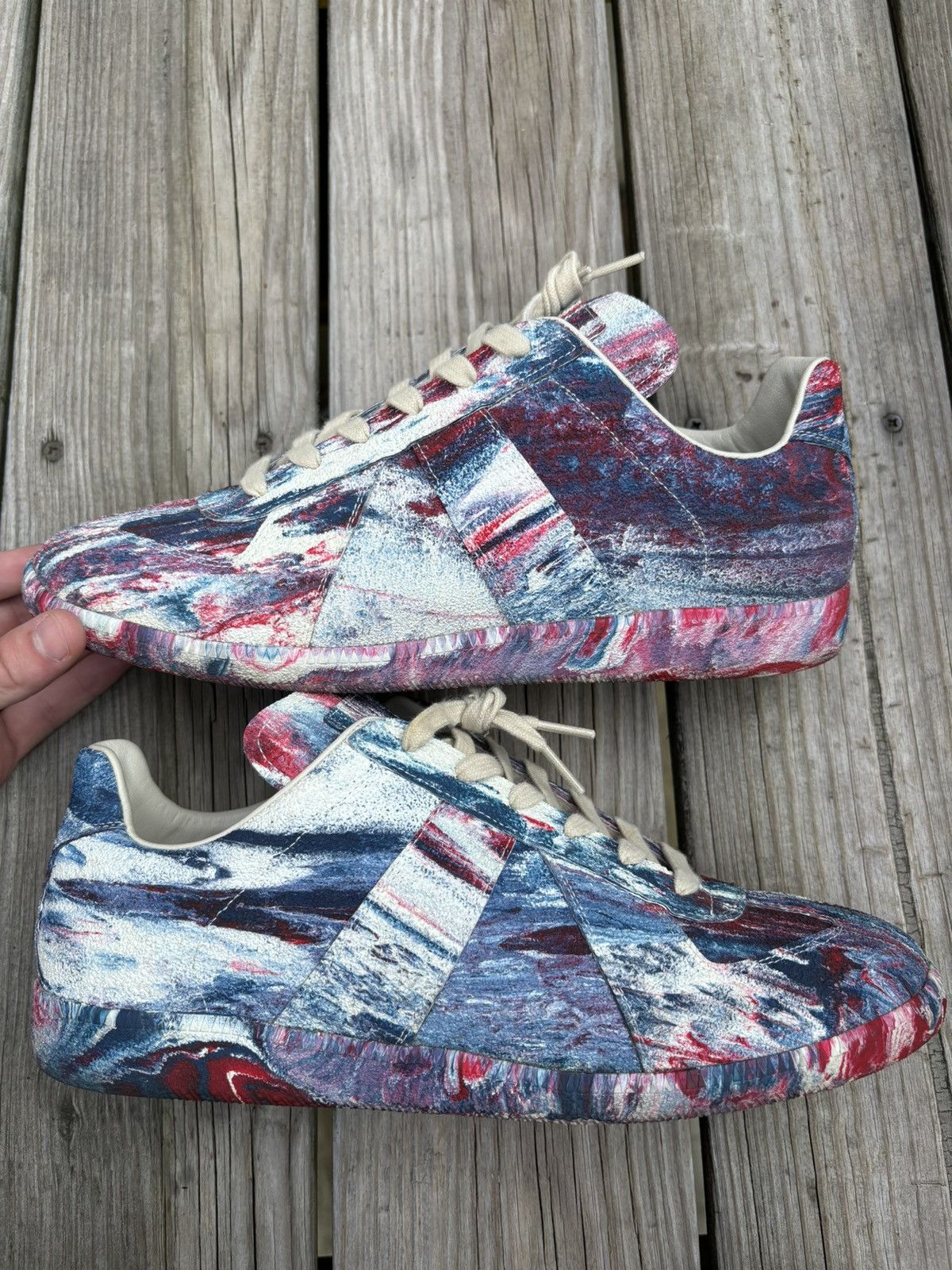 Maison Margiela Maison Margiela Replica Low-top Tie-dye
