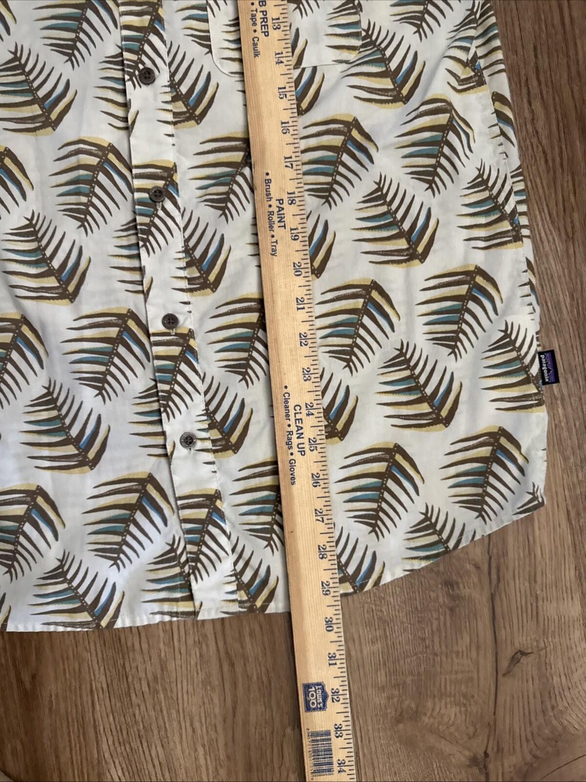Patagonia Patagonia Hawaiian Camp Shirt Organic Cotton Button Palm Size US M / EU 48-50 / 2 - 7 Thumbnail