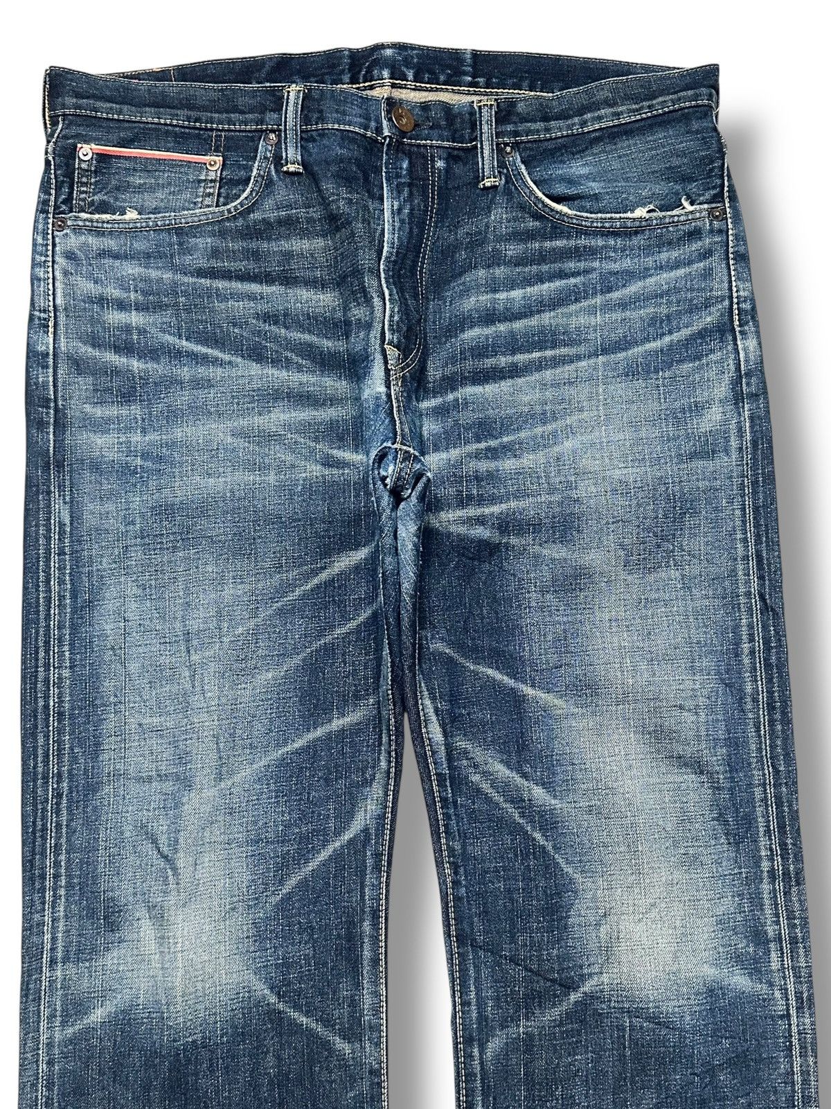 Edwin Edwin 505Z Vtg Selvage Denim Japan Jeans Straight and Faded Size US 32 / EU 48 - 2 Thumbnail