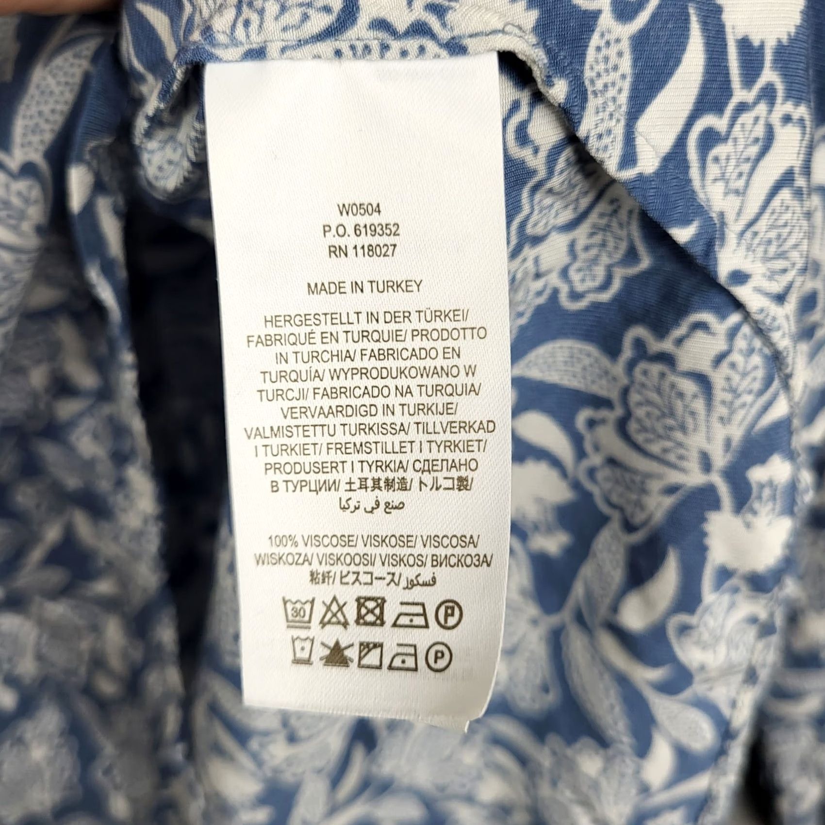 Boden Boden Jungle Bloom Naomi Button-Up Blouse Women's Size US 4 UK 8 Size S / US 4 / IT 40 - 2 Thumbnail