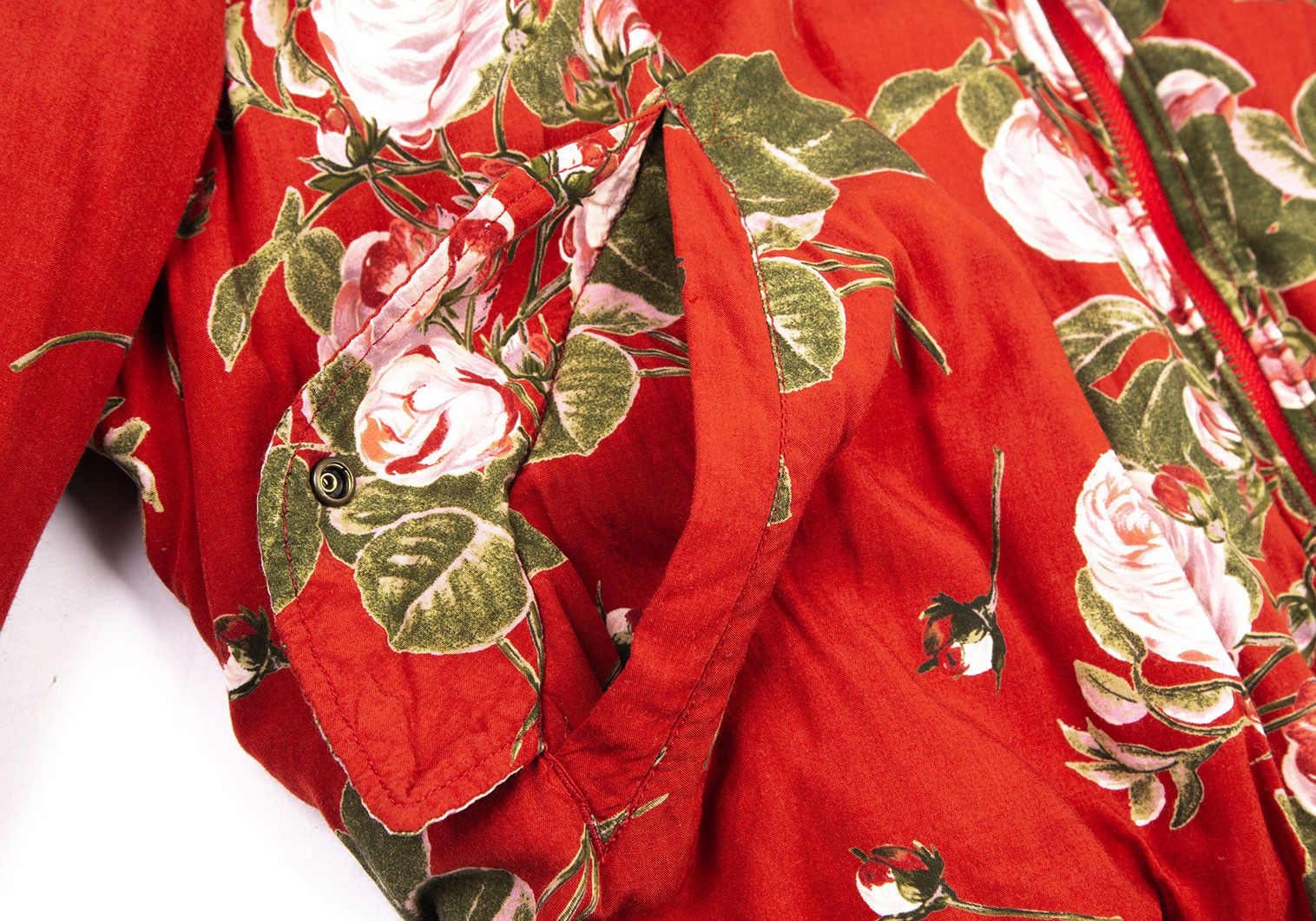 Karl Helmut Karl Helmut Floral Print Bomber Jacket Size US M / EU 48-50 / 2 - 6 Thumbnail