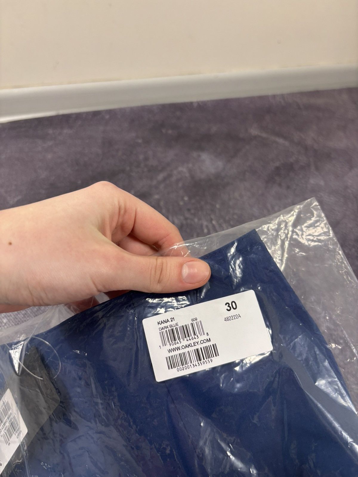 Oakley Oakley Kana 21 NWT Men’s Navy Blue Board Swim Shorts Size US 30 / EU 46 - 3 Thumbnail