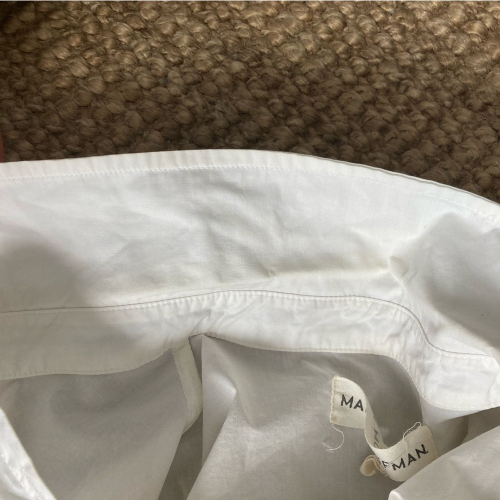 Mara Hoffman Mara Hoffman Bow detail tie white button down organic cotton Size M / US 6-8 / IT 42-44 - 2 Thumbnail