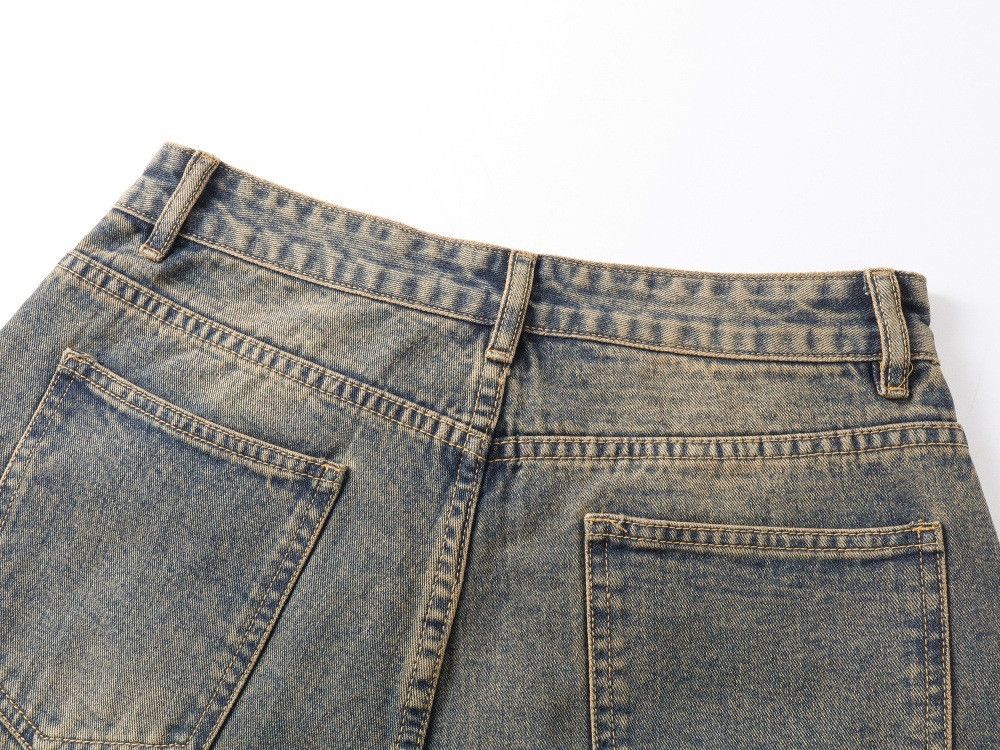 Vintage Men's hip-hop cartoon puppy print distressed jeans Size US 32 / EU 48 - 5 Thumbnail
