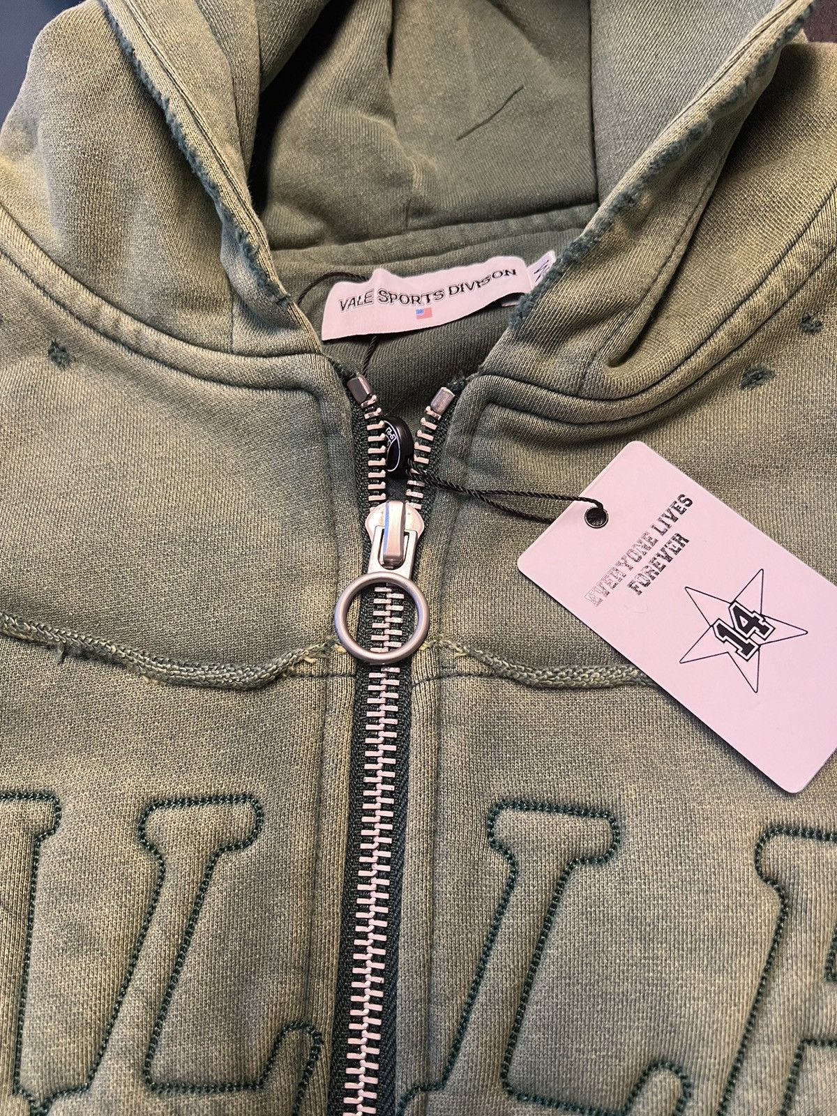 Vale Vale Hulk Armor zip up hoodie valelives valeforever | Grailed