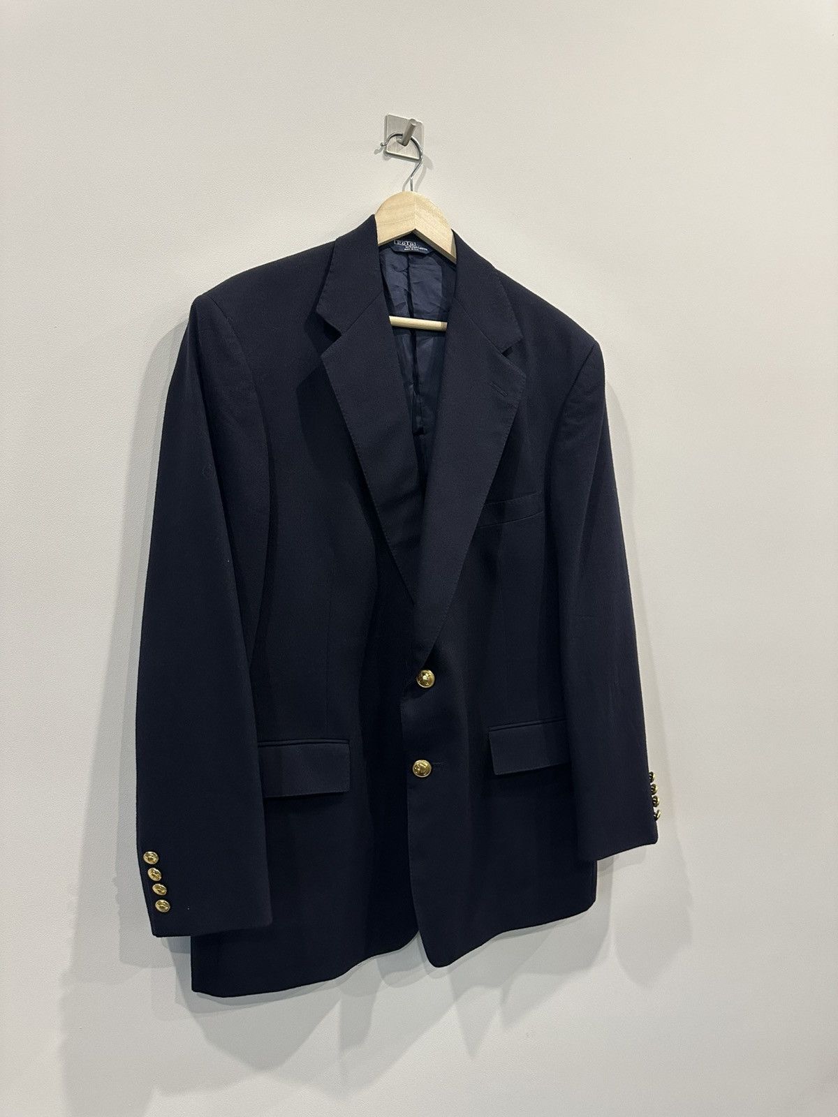 RRL Ralph Lauren Polo Ralph Lauren rrl label vintage wool usa blazer jacket Size 46R - 2 Thumbnail