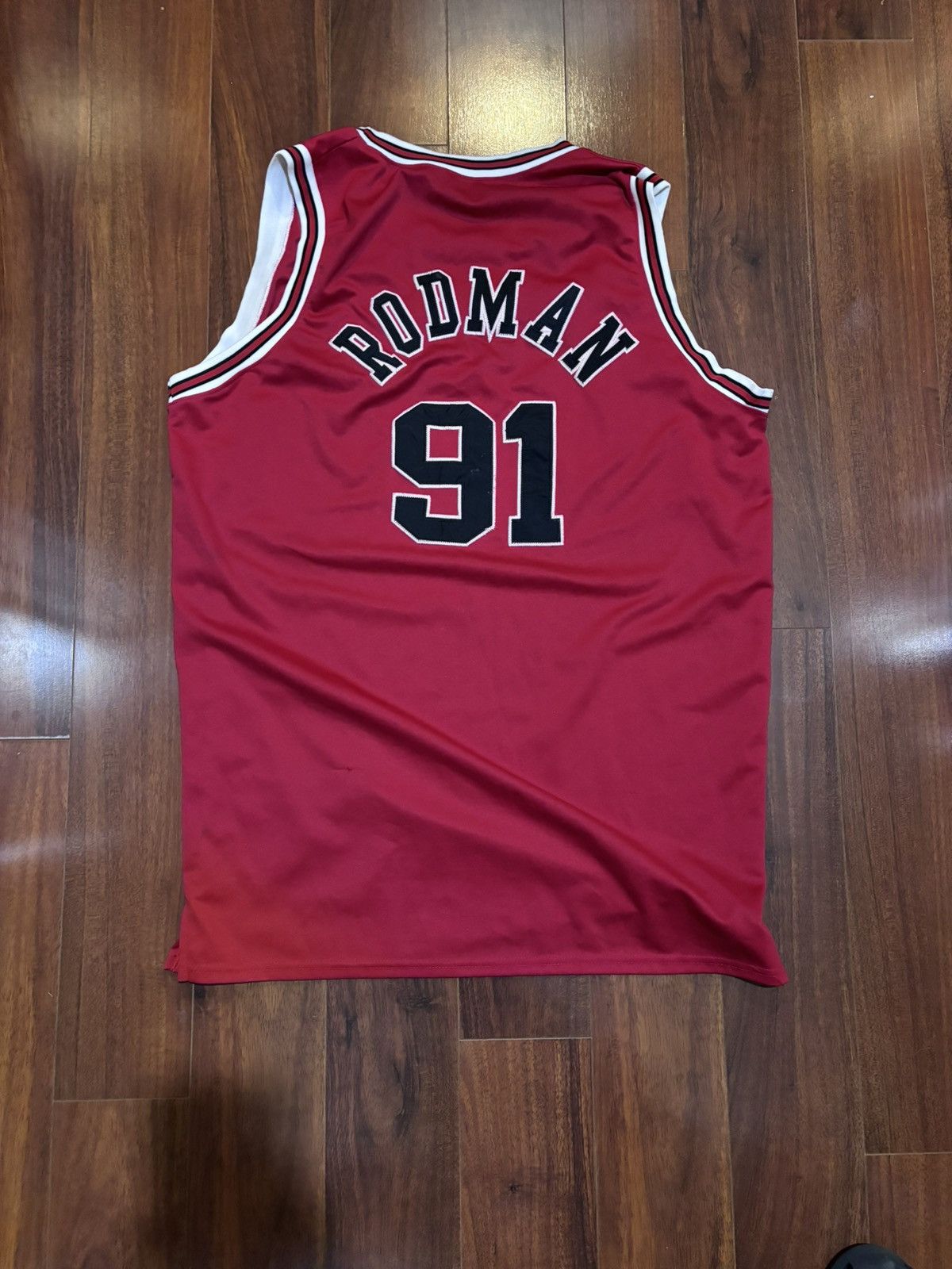 Mitchell & Ness × NBA × Vintage Hardwood classics Denis Rodman Jersey Size US XL / EU 56 / 4 - 2 Thumbnail