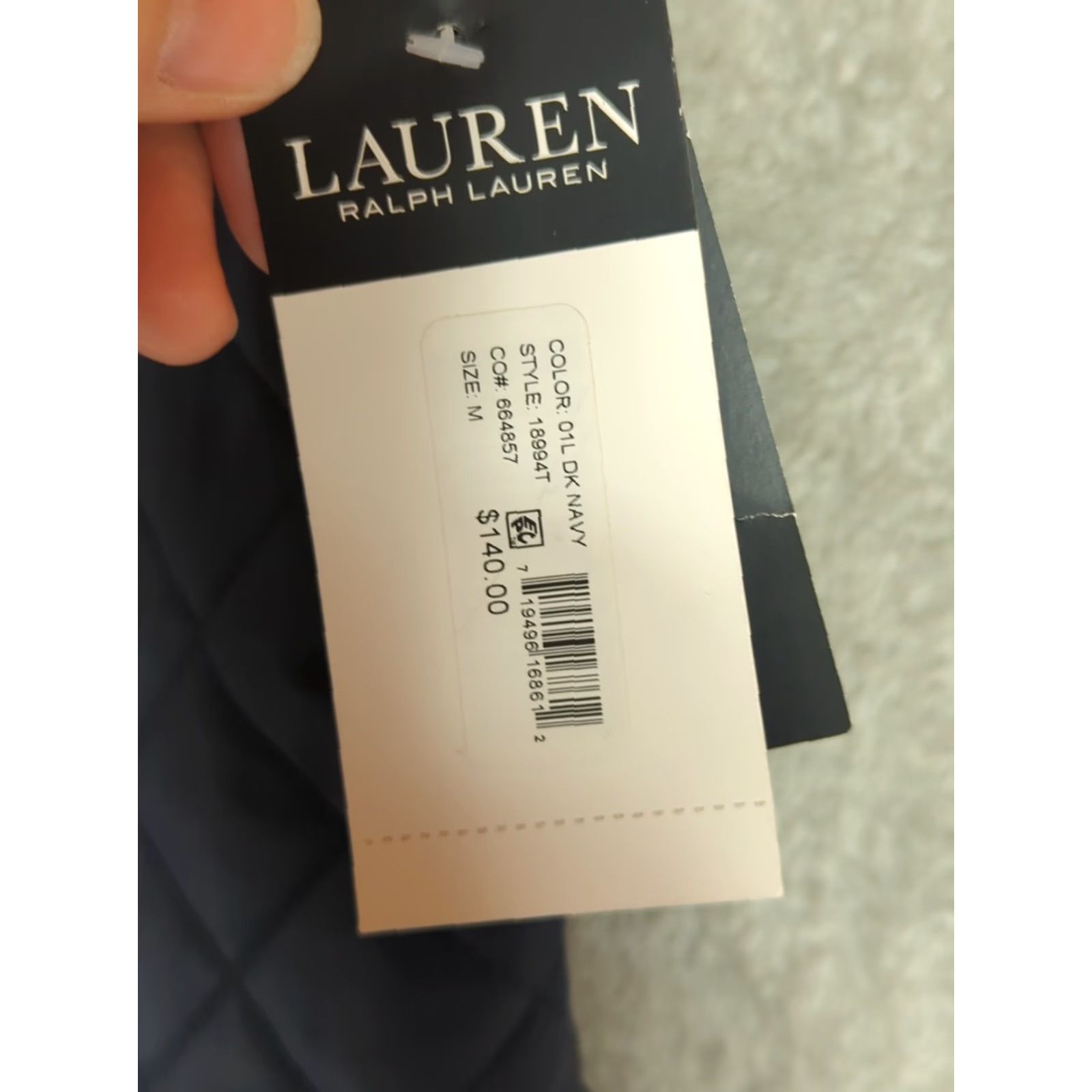 Ralph Lauren Lauren Ralph Lauren Vest Women Navy Blue sz M Quilted Preppy Capsule NWT Size M / US 6-8 / IT 42-44 - 6 Thumbnail
