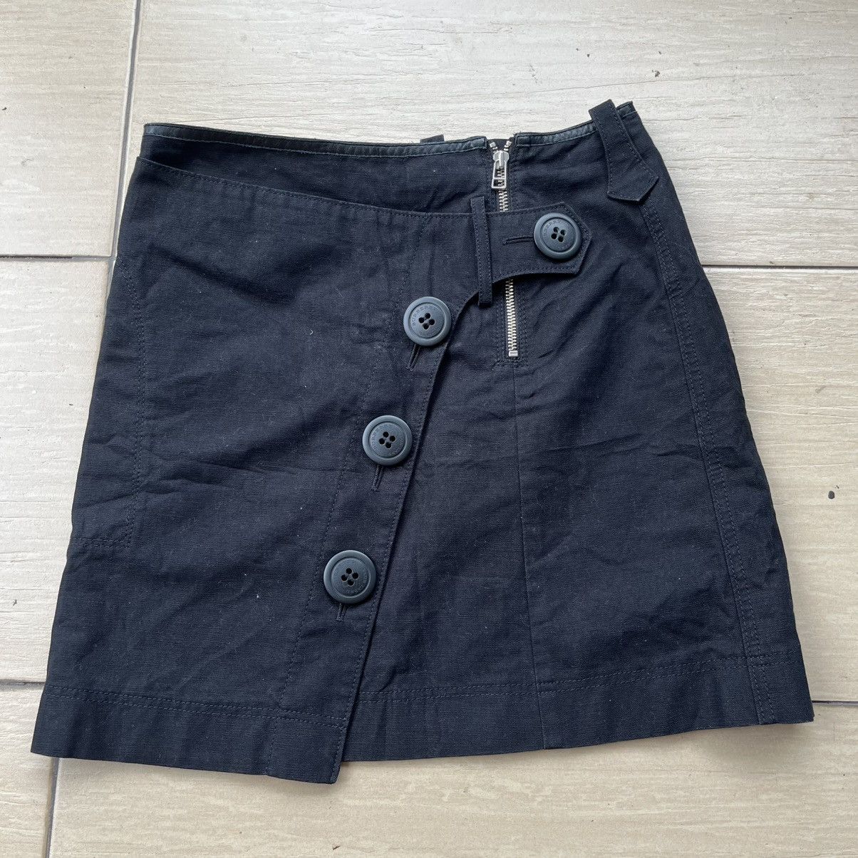 Burberry Black mini skirt Size 26" / US 2 / IT 38 - 2 Thumbnail