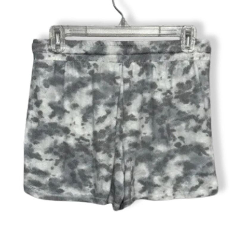 Other Lounge Shorts Tie Dye Soft High Rise Knit Gray M NWOT Size 32" / US 10 / IT 46 - 4 Thumbnail