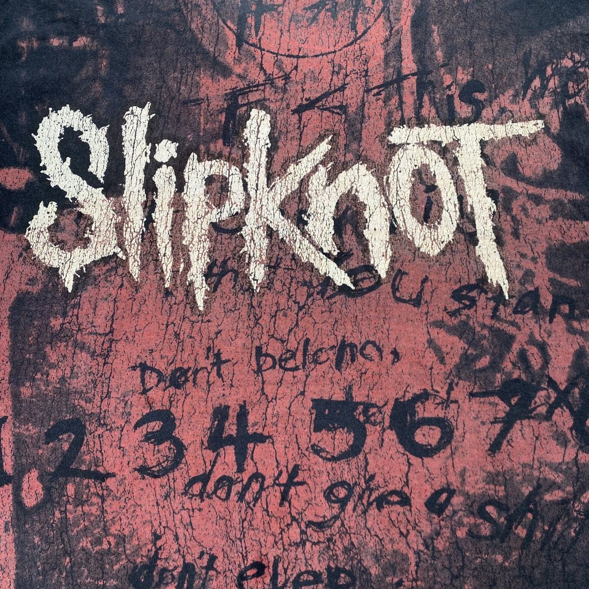 Slipknot Vintage Slipknot All Over Print AOP Band T-Shirt Iowa Era L Size US M / EU 48-50 / 2 - 4 Thumbnail