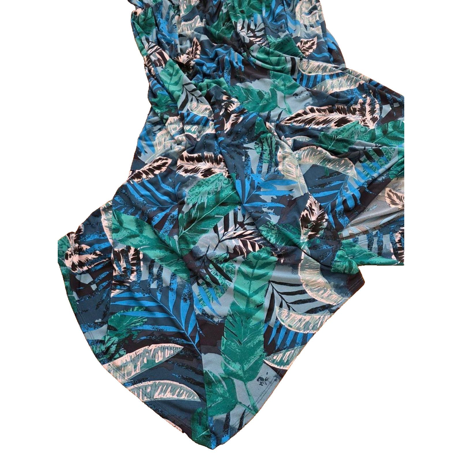 &Daughter Monsoon Sandra Palm Midi Dress Multi X-Large A001280 Size XL / US 12-14 / IT 48-50 - 5 Thumbnail