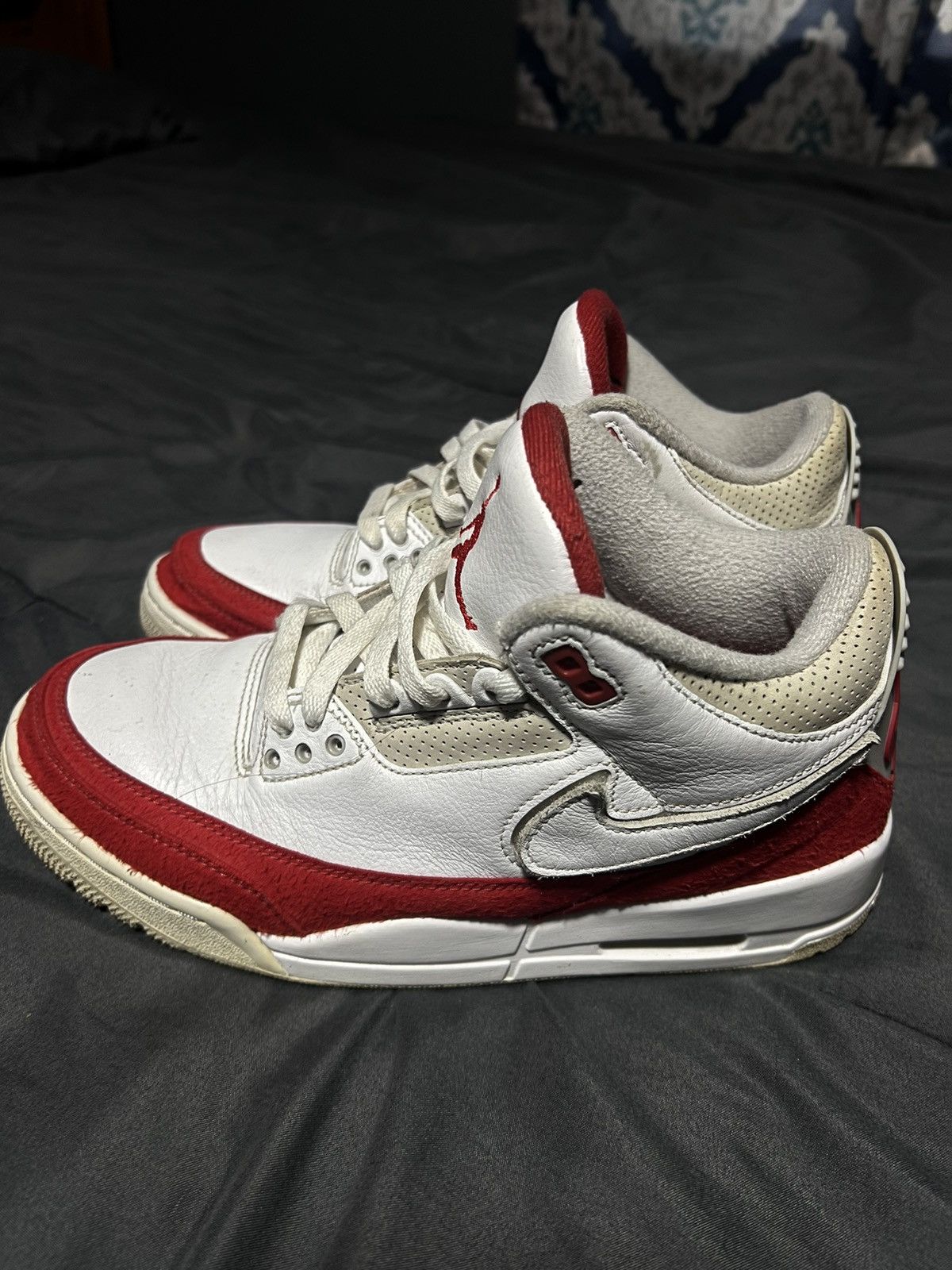 Jordan Brand × Nike Jordan 3 Retro Tinker Air Max 1 2019 Size US 8 / EU 41 - 2 Thumbnail