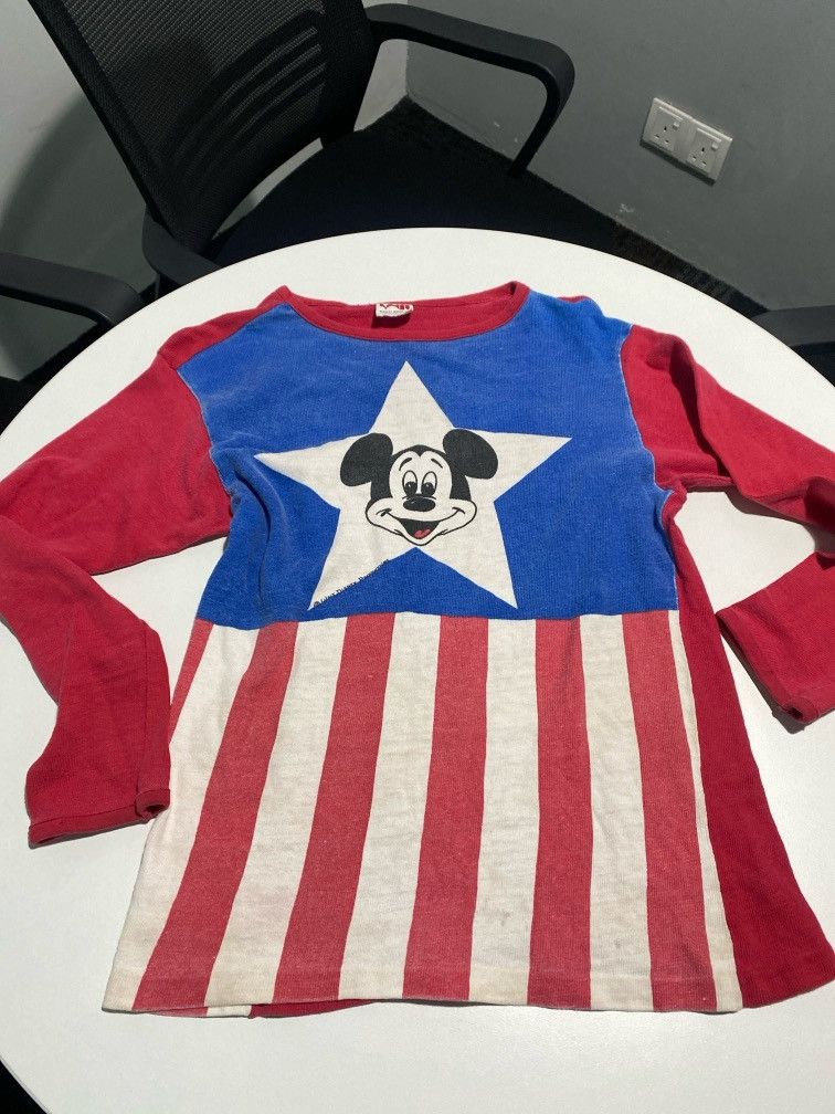 Mickey Mouse Vintage mickey mouse 70s rare Size US XS / EU 42 / 0 - 1 Thumbnail