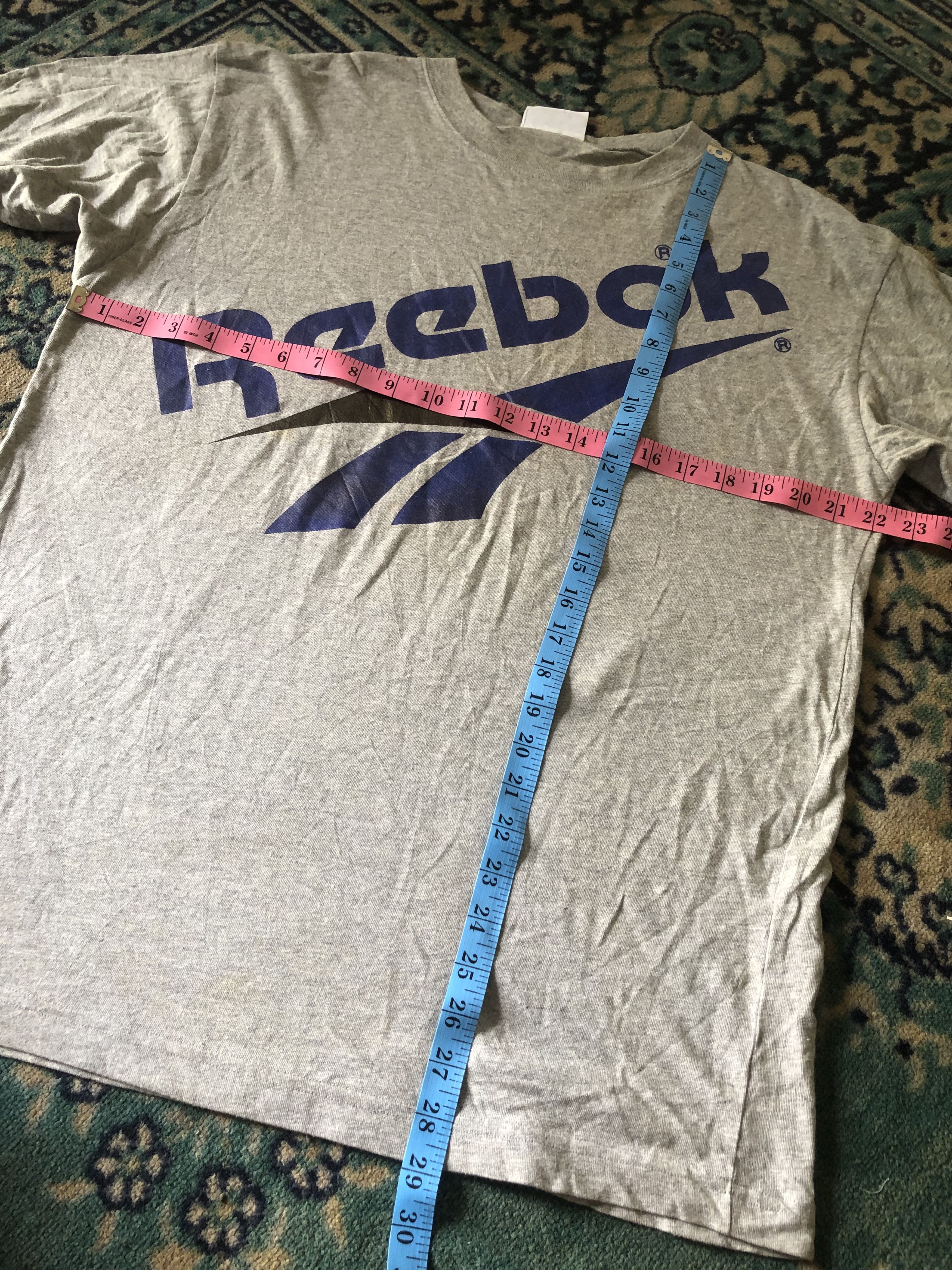 Reebok Reebok Large T-shirt Vintage Big Logo Large Size US L / EU 52-54 / 3 - 6 Thumbnail
