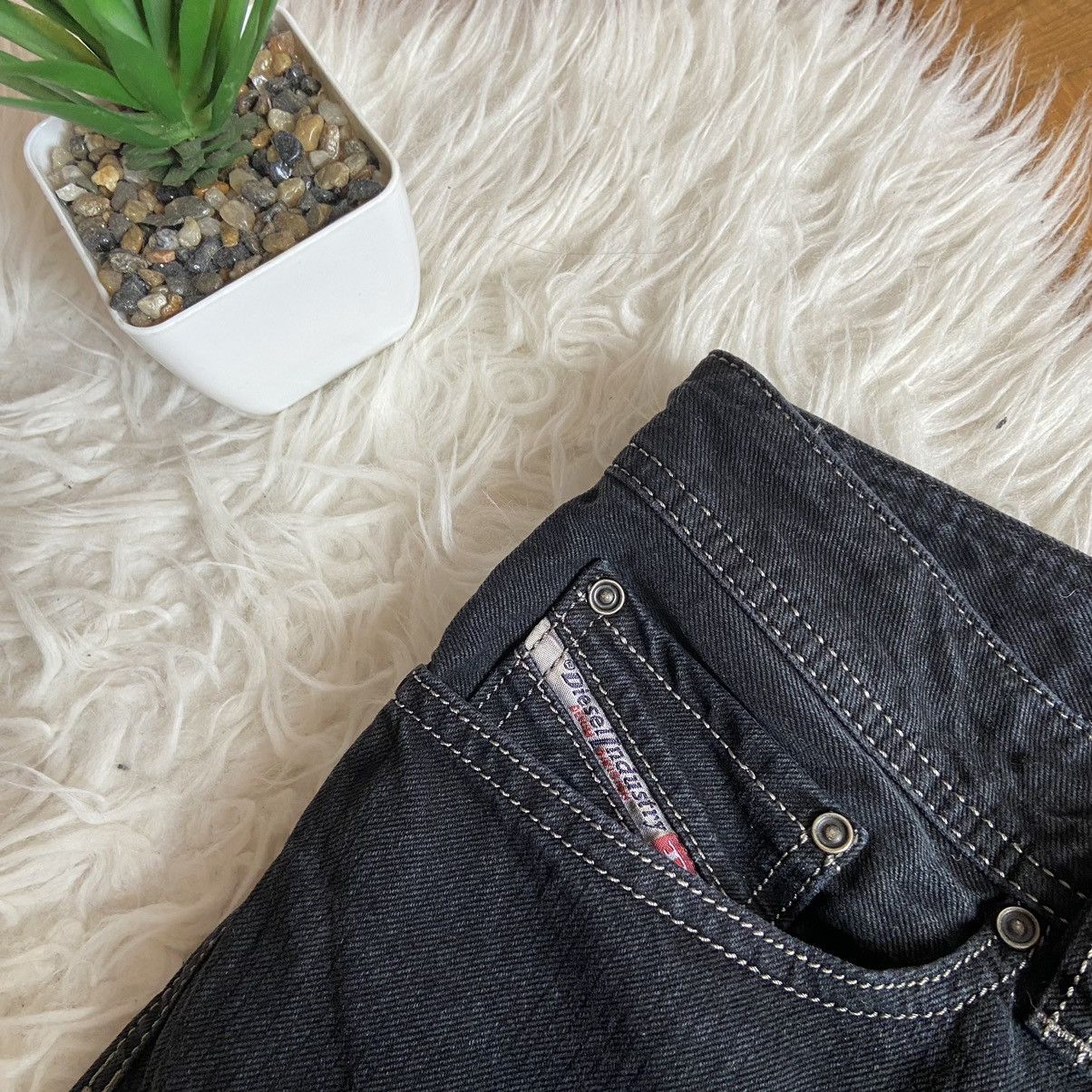 Diesel 📌 Vintage Y2K Diesel VIKER 32x32 Regular Straight Denim Size US 32 / EU 48 - 12 Thumbnail